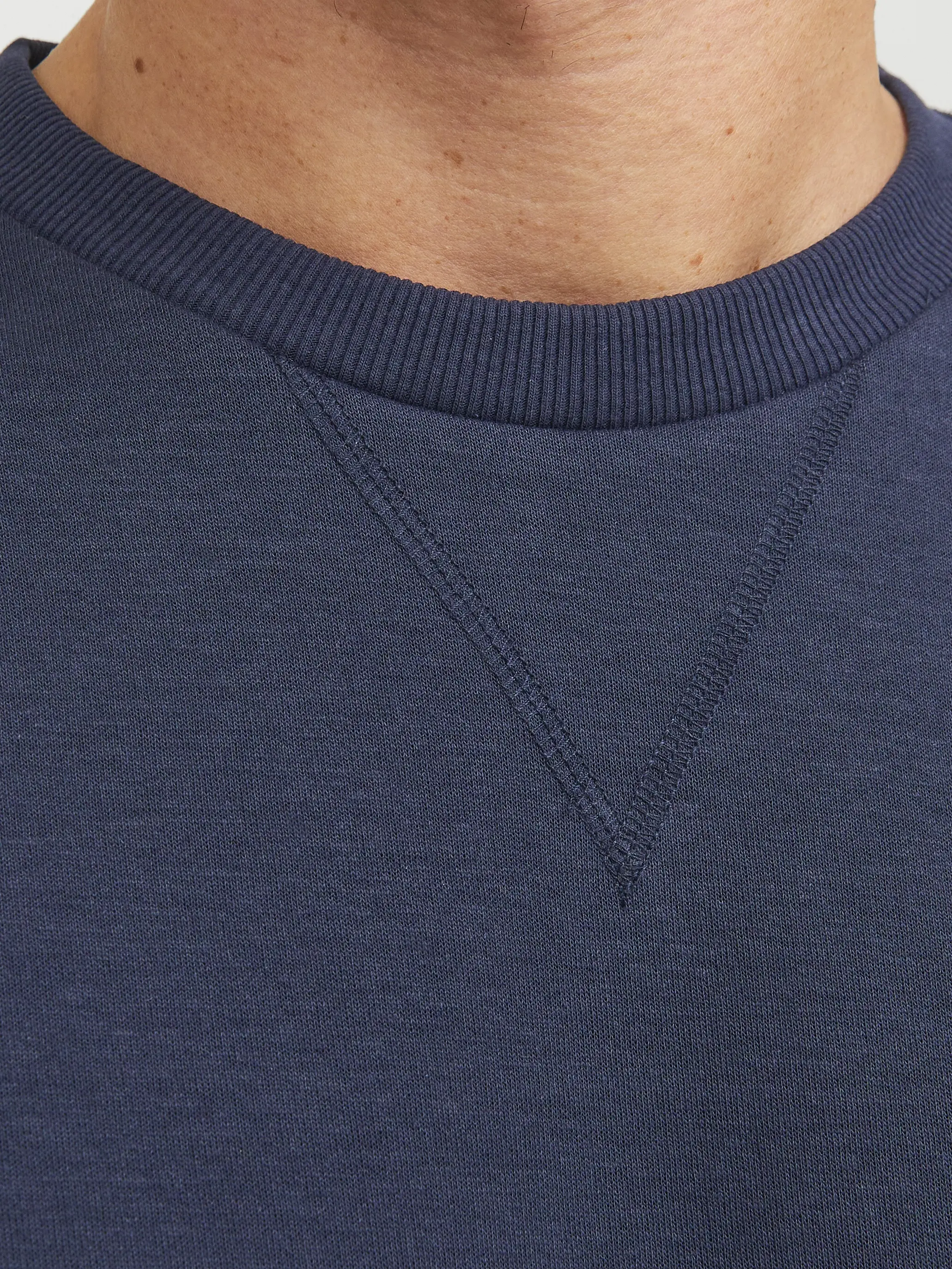 Jack & Jones - BASIC / Blue - Elegáns Férfi pulóver