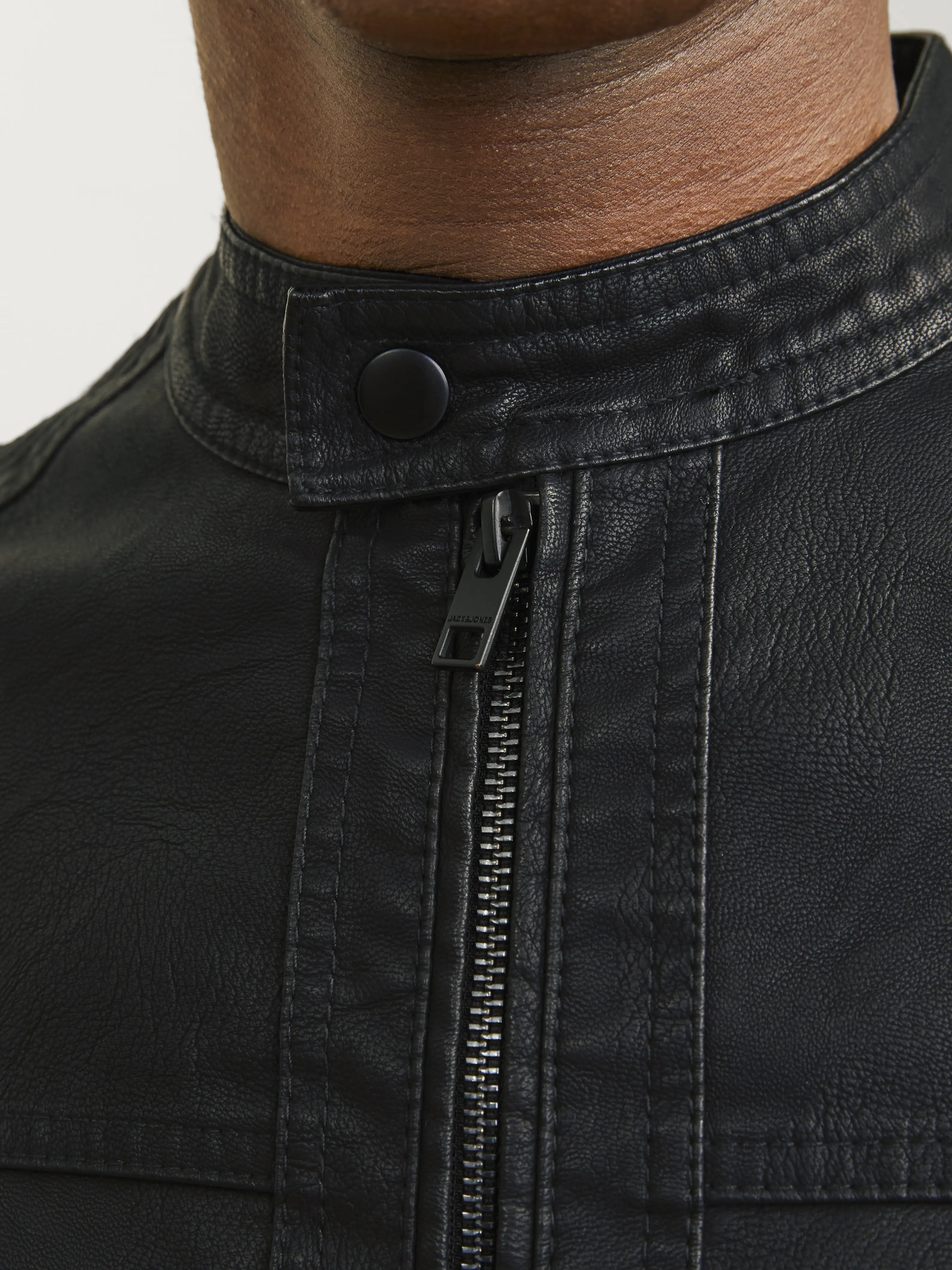 Jack & Jones - WARNER / Black - Férfi dzseki