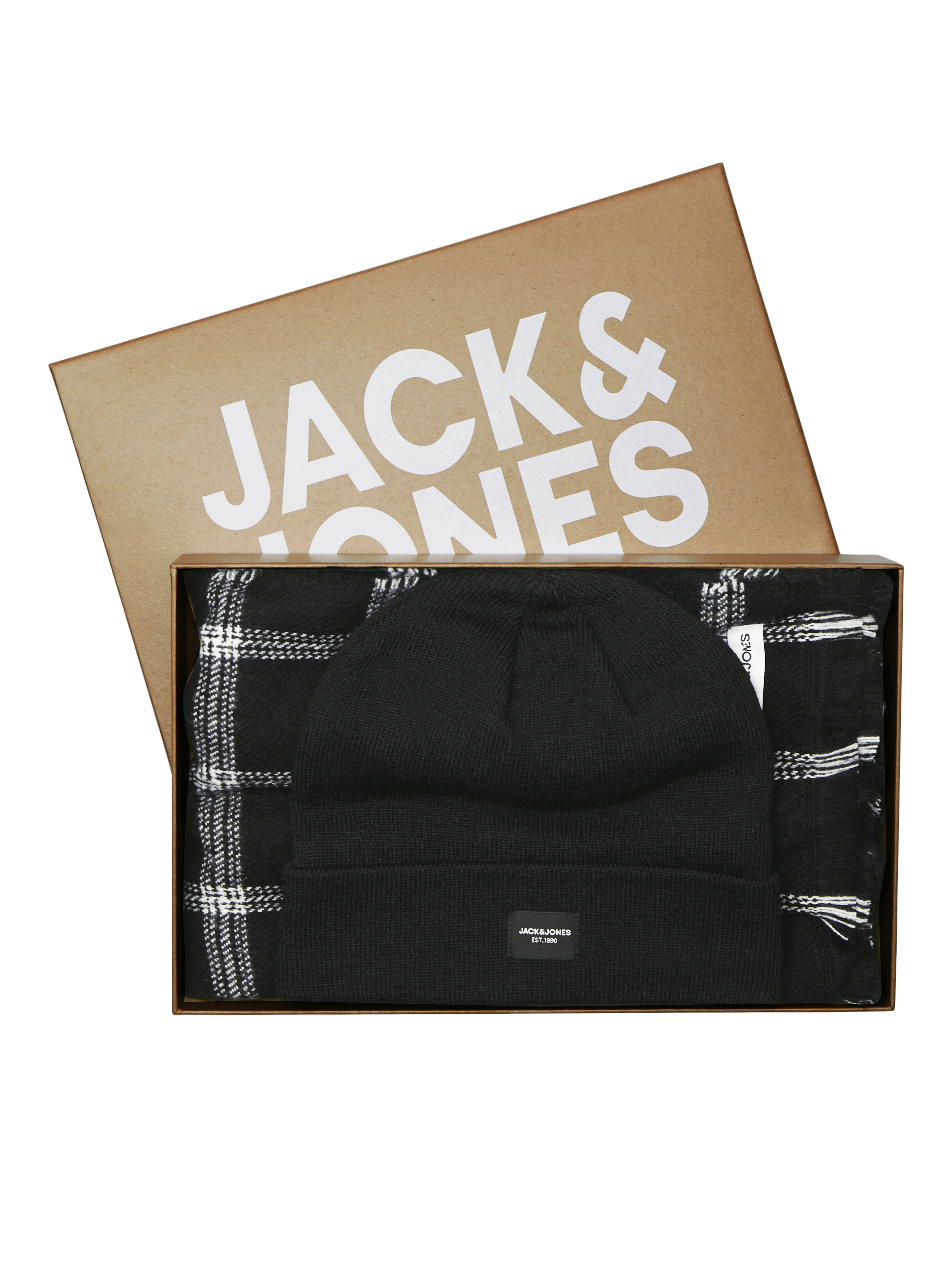 Jack & Jones - FROST - Férfi sapka szett