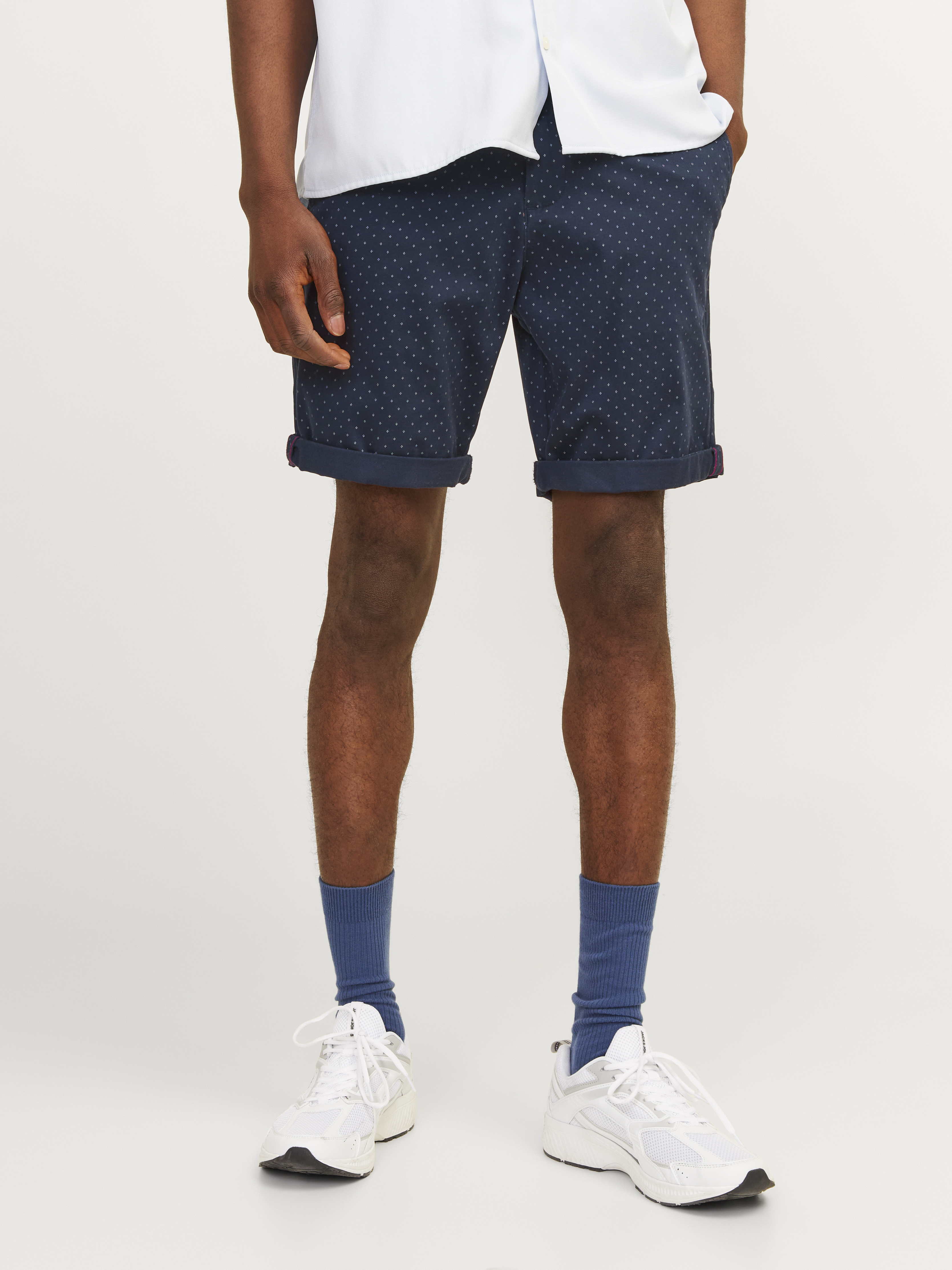 Jack & Jones - Bowie / Navy Blazer - Férfi rövidnadrág Jack & Jones - Bowie / Navy Blazer - Férfi rövidnadrág