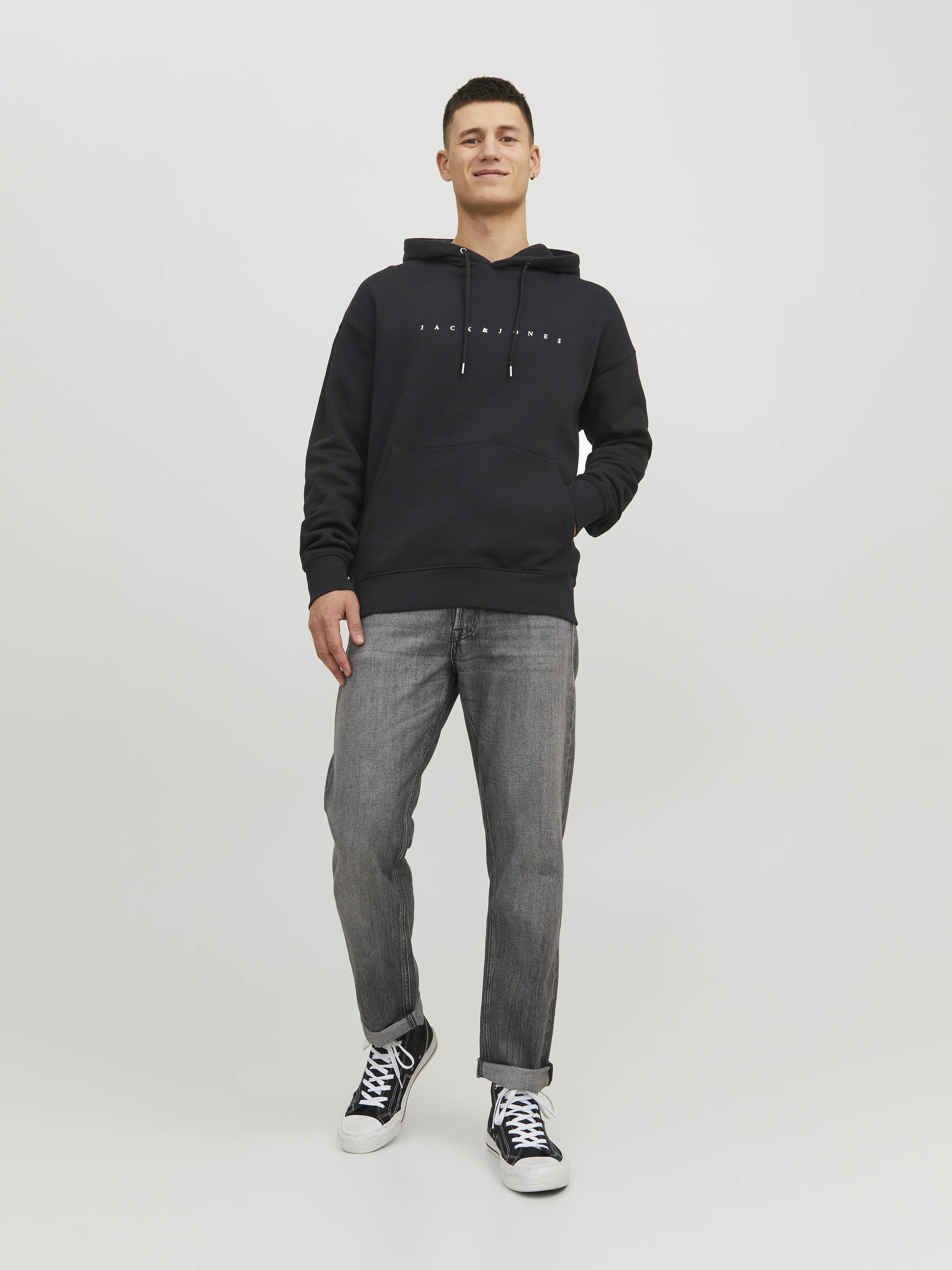 Jack & Jones - STAR - Sportos Férfi pulóver