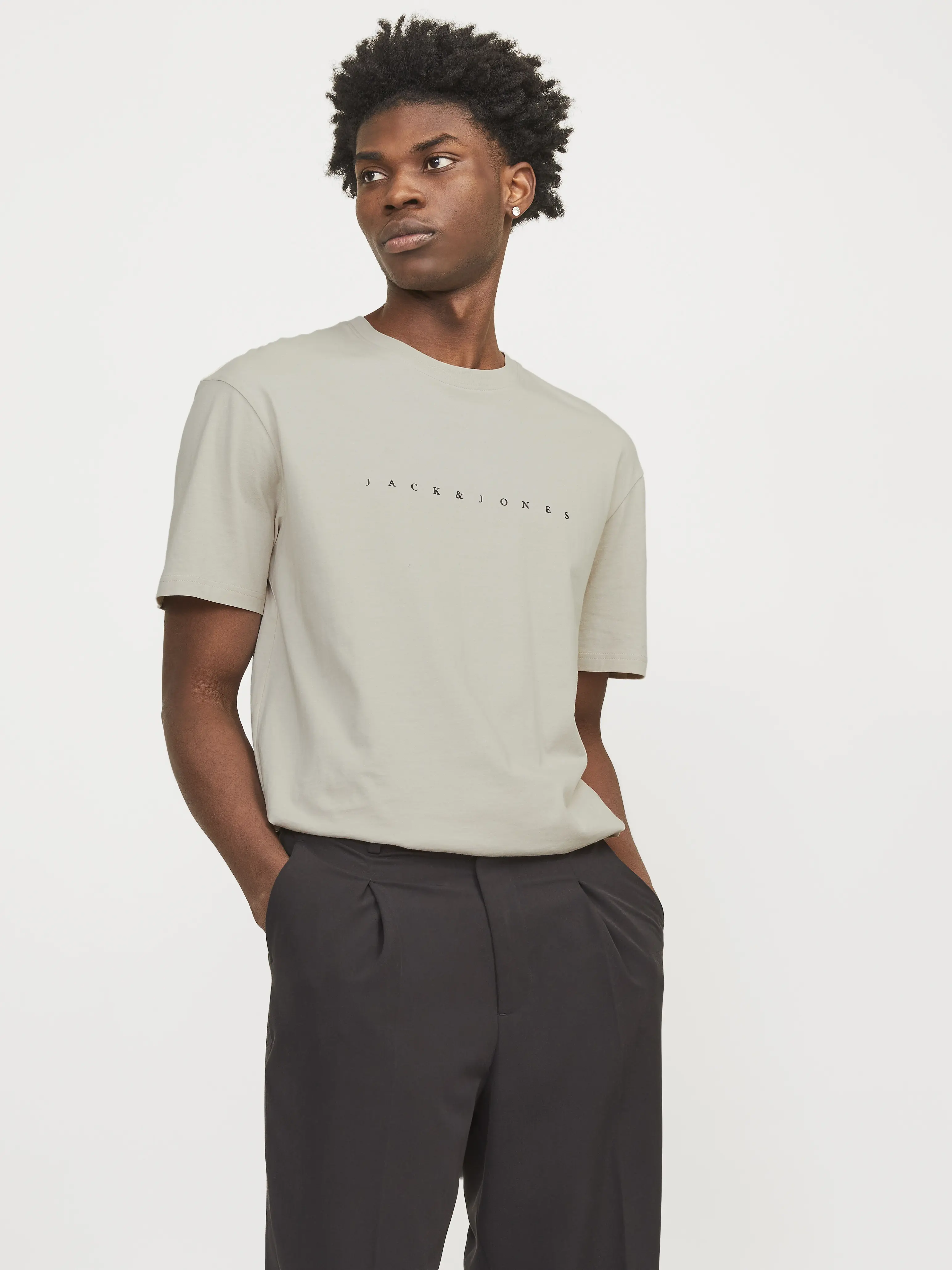 Jack & Jones - STAR / Grey - Férfi póló