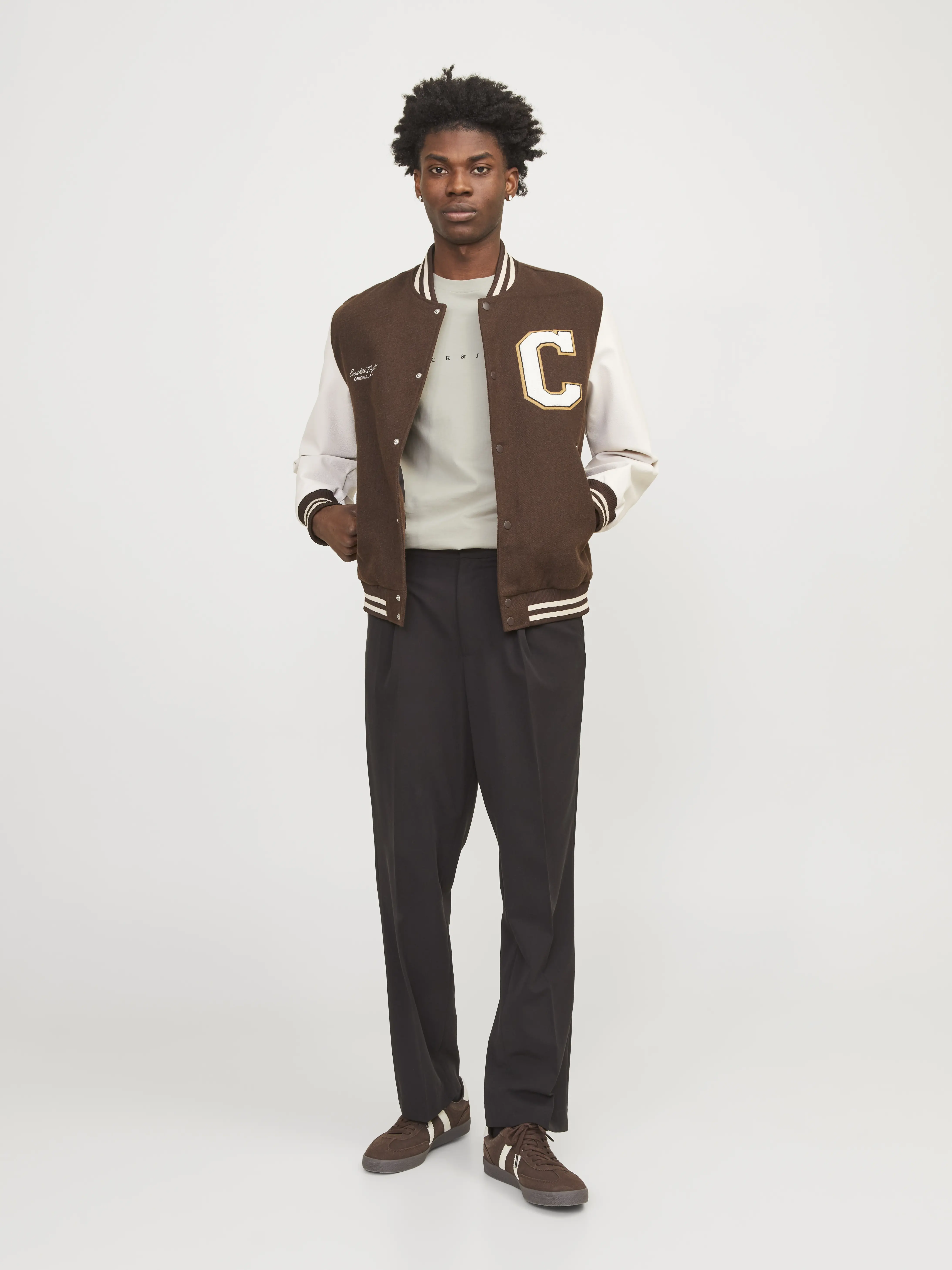 Jack & Jones - STAR / Grey - Férfi póló