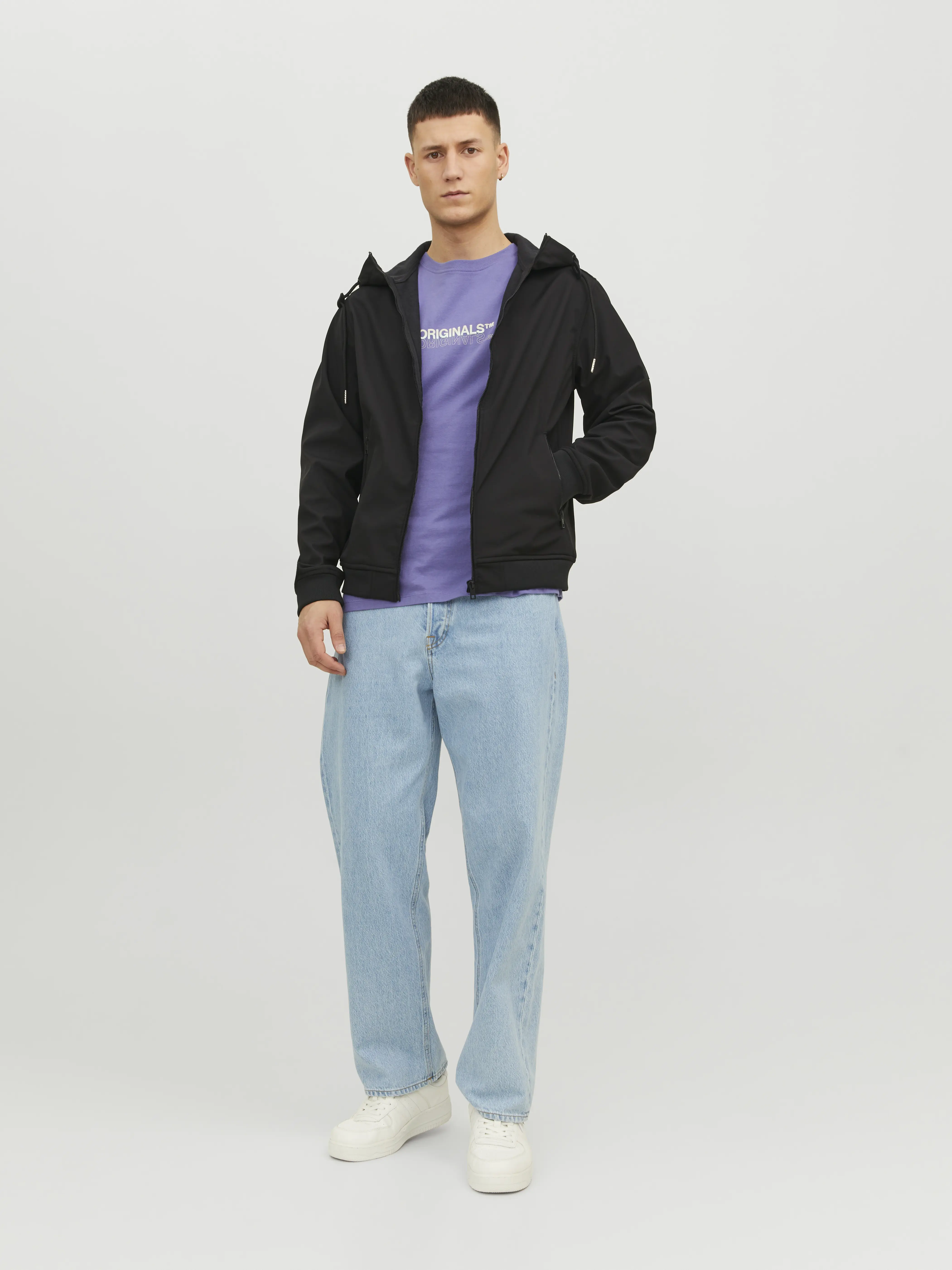 Jack & Jones - BASIC - Sportos Férfi pulóver