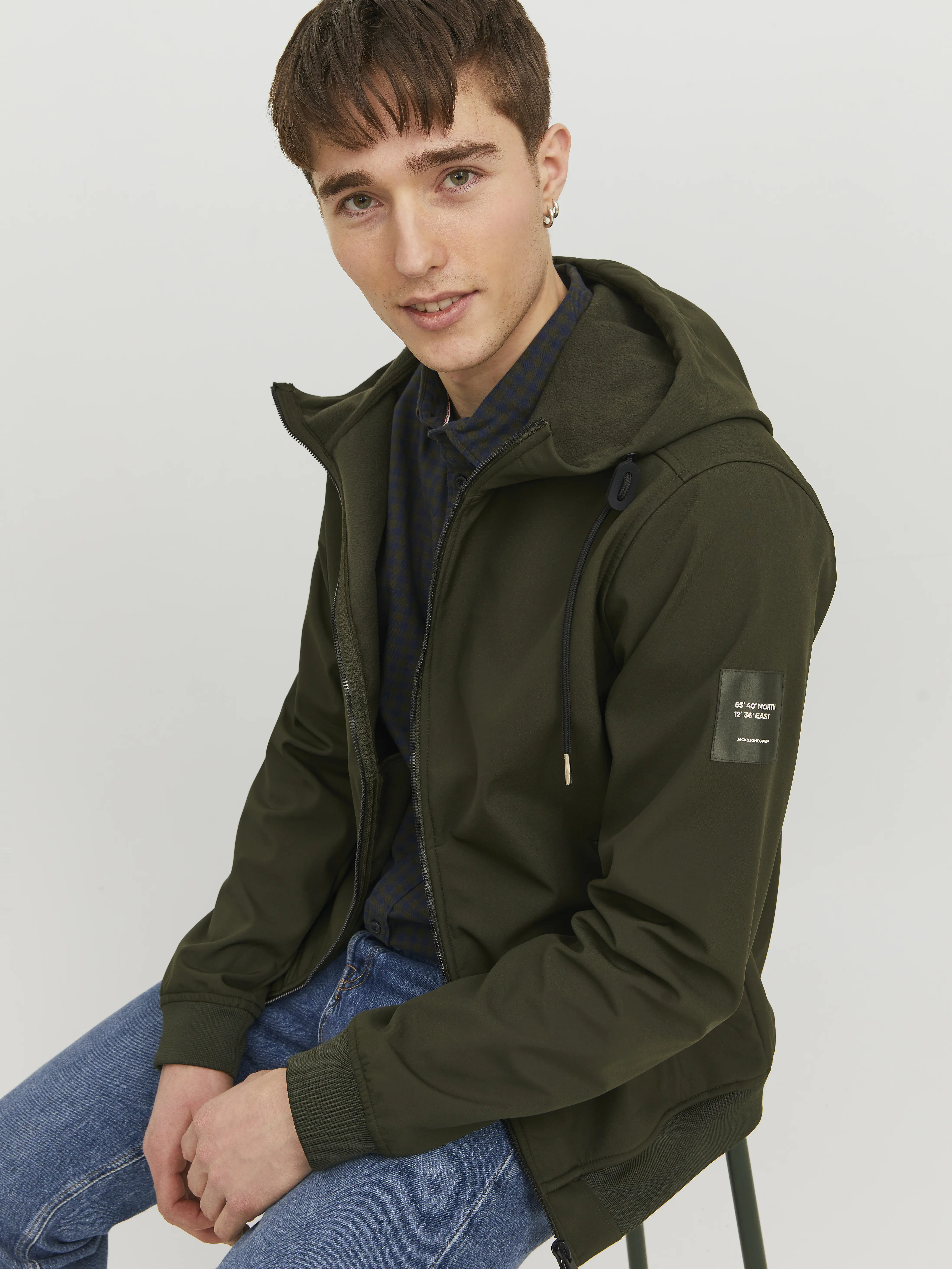 Jack & Jones - BASIC - Sportos Férfi pulóver