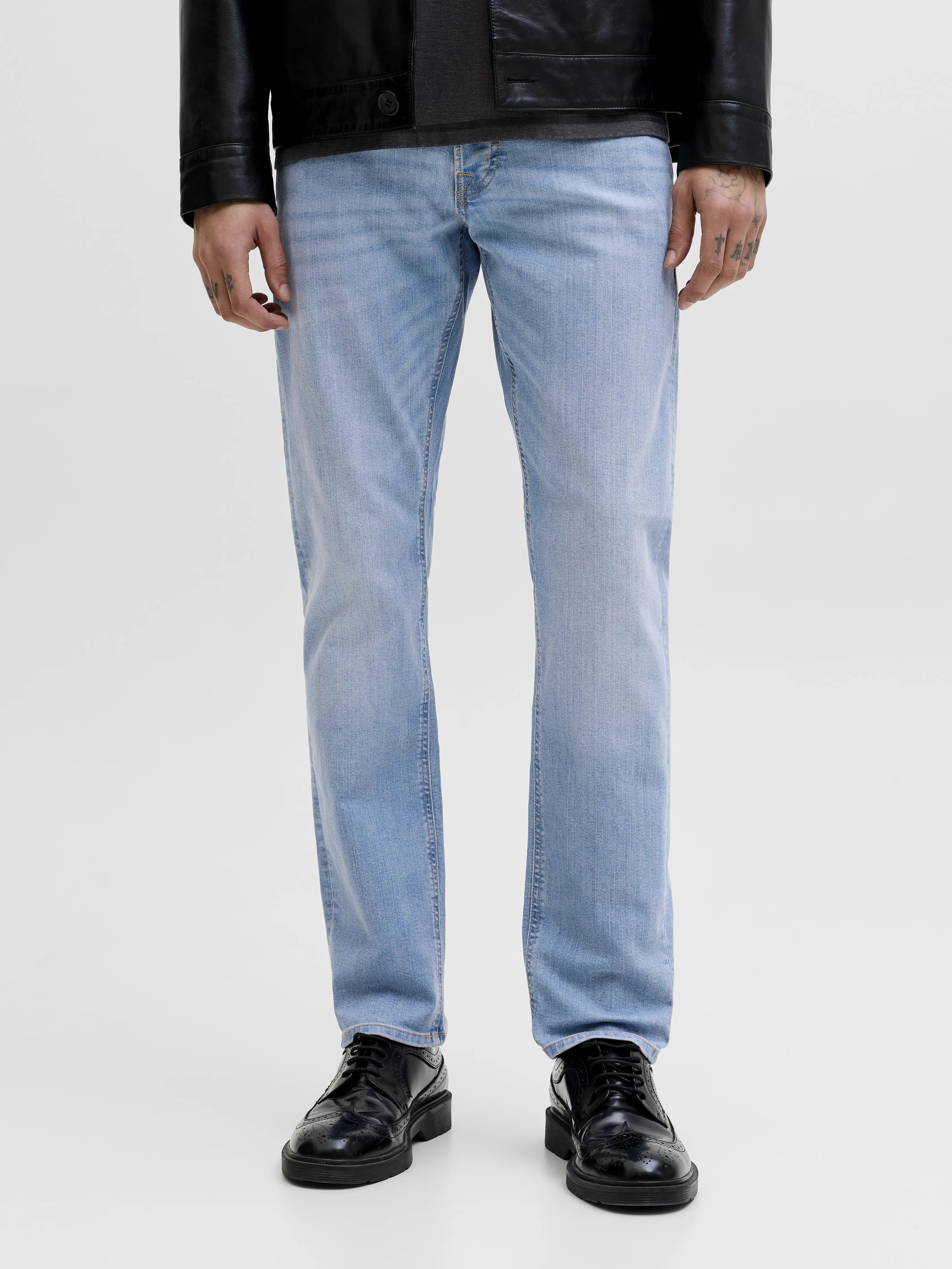Jack & Jones - GLENN / Blue - Férfi farmernadrág