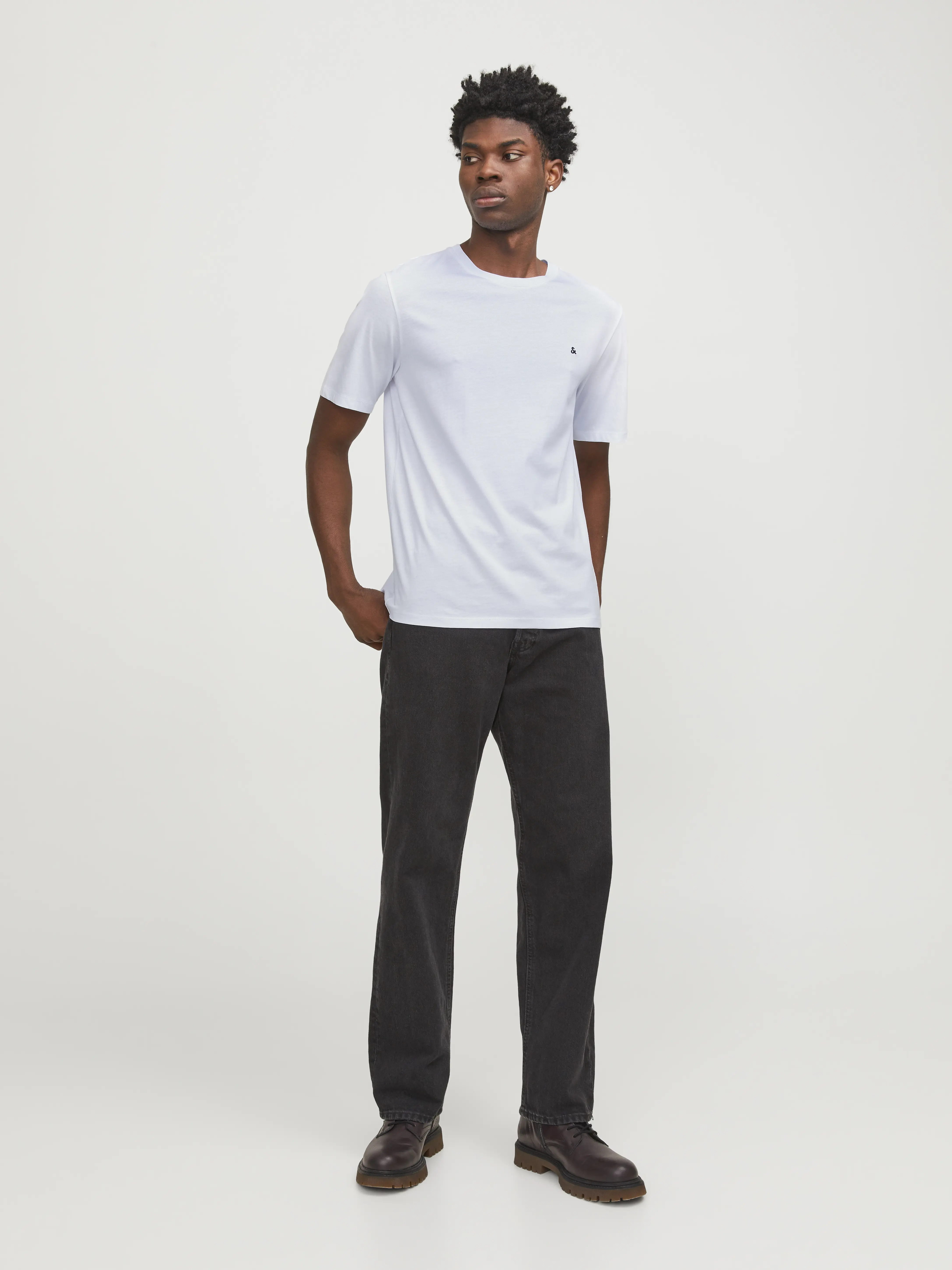 Jack & Jones - PAULOS / White - Férfi póló