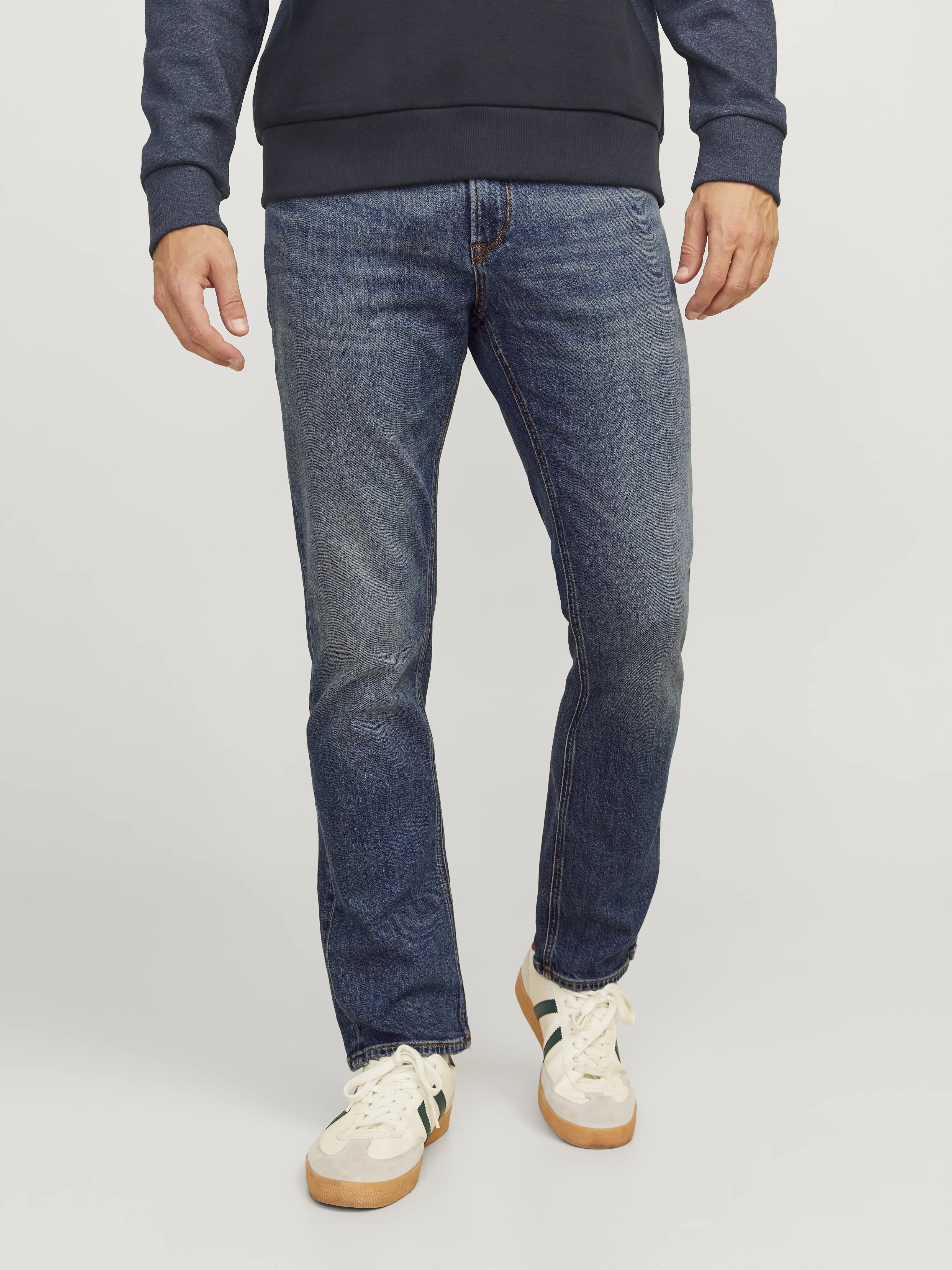 Jack & Jones - CLARK / Blue - Férfi farmernadrág