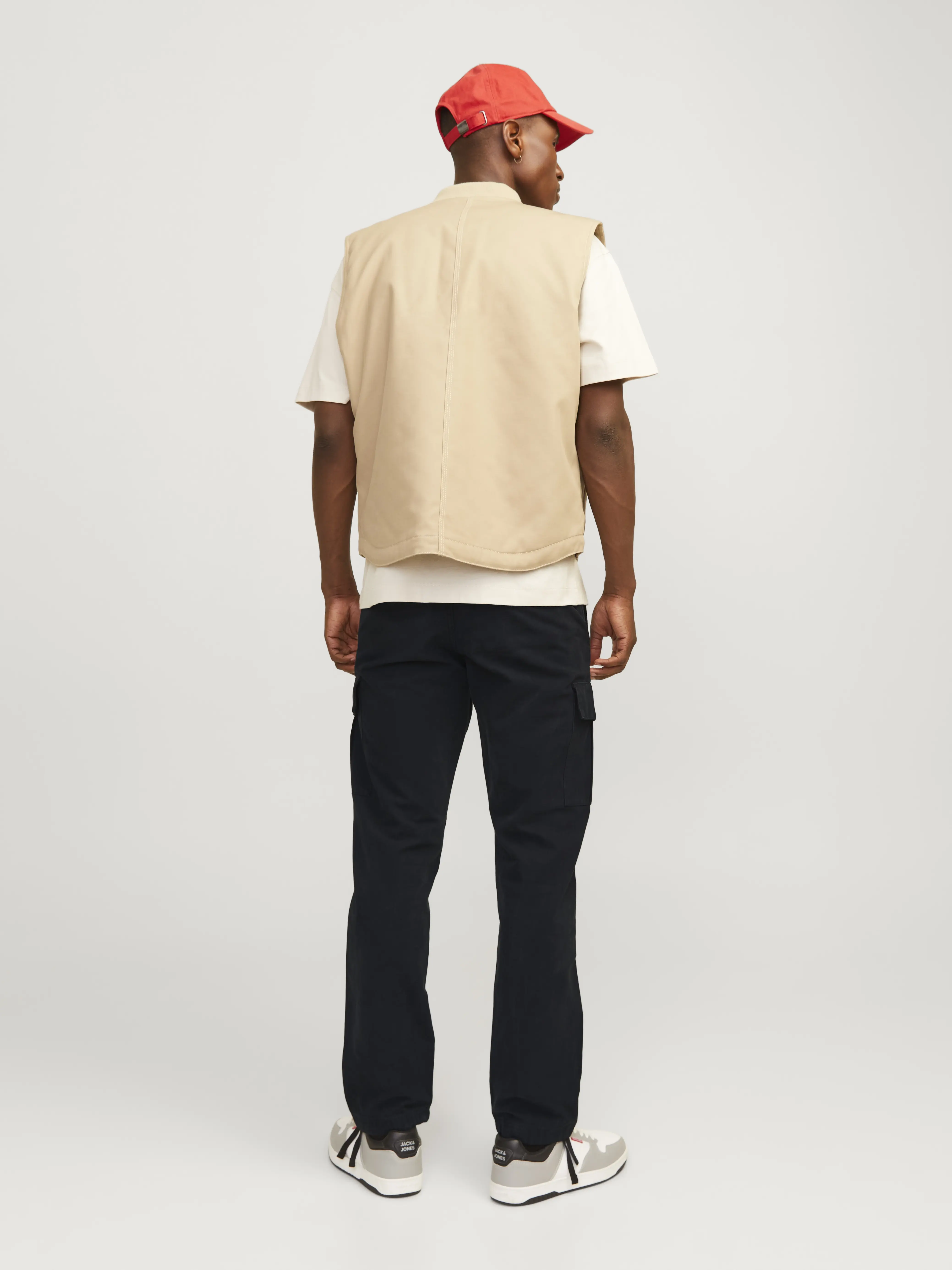 Jack & Jones - KANE / Black - Sportos Férfi nadrág