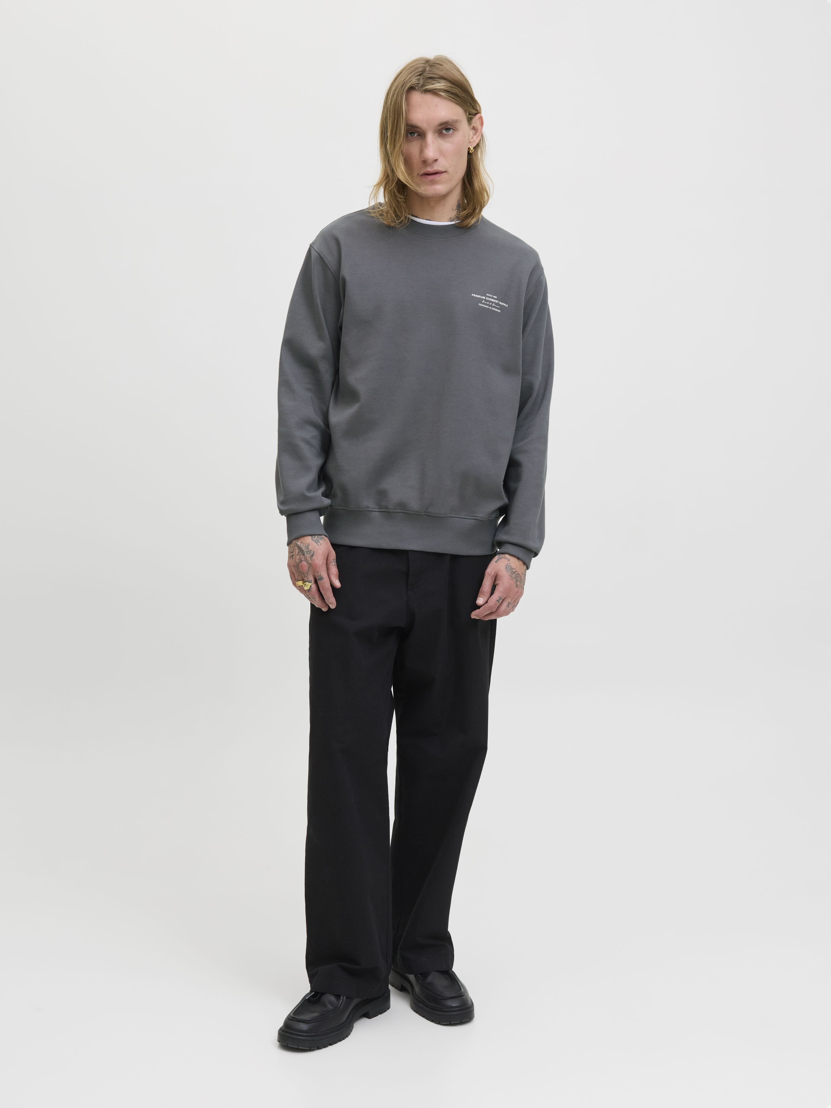 Jack & Jones - Blachad - Sportos Férfi pulóver