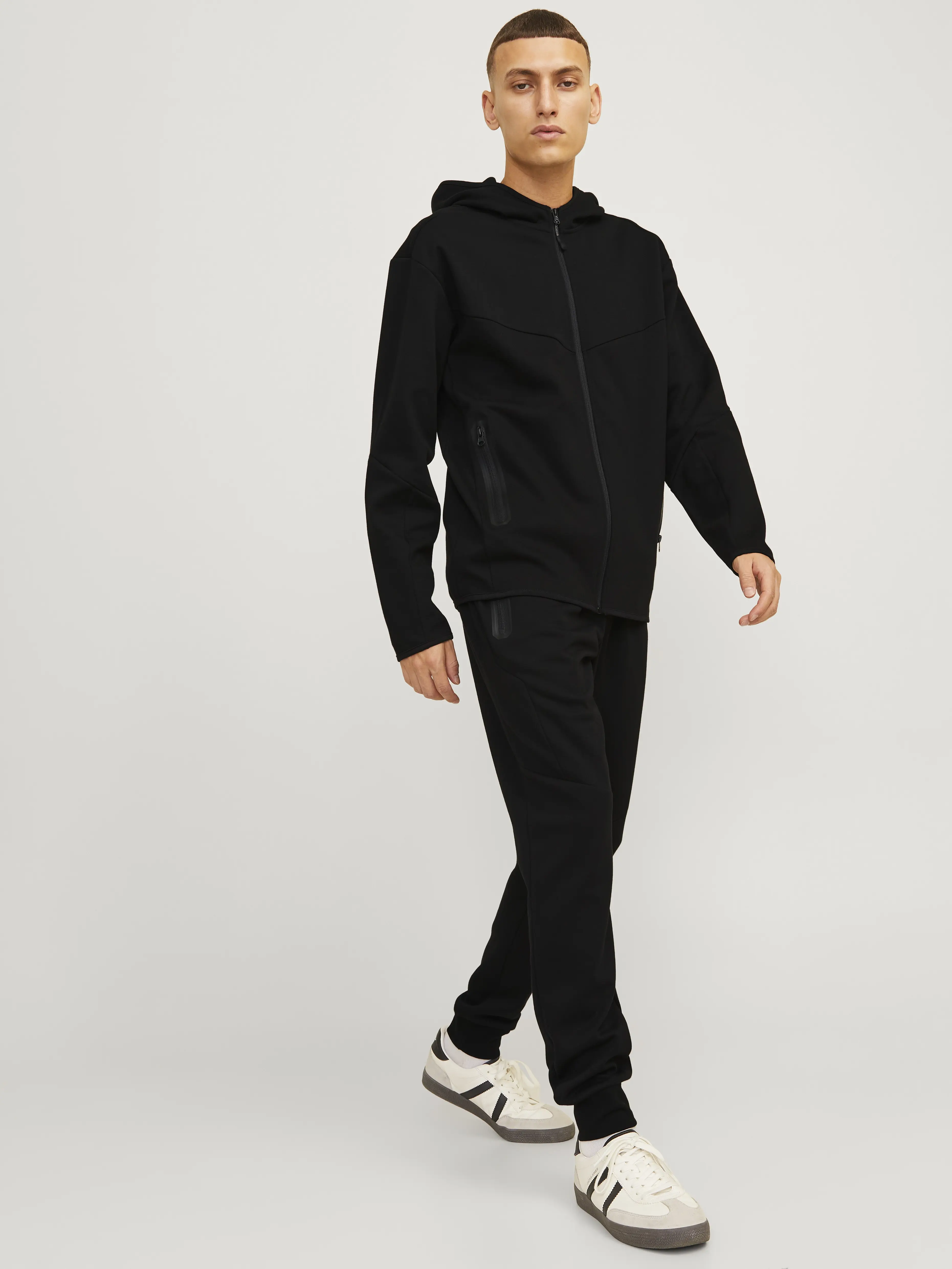 Jack & Jones - WILL / Black - Férfi melegítő nadrág