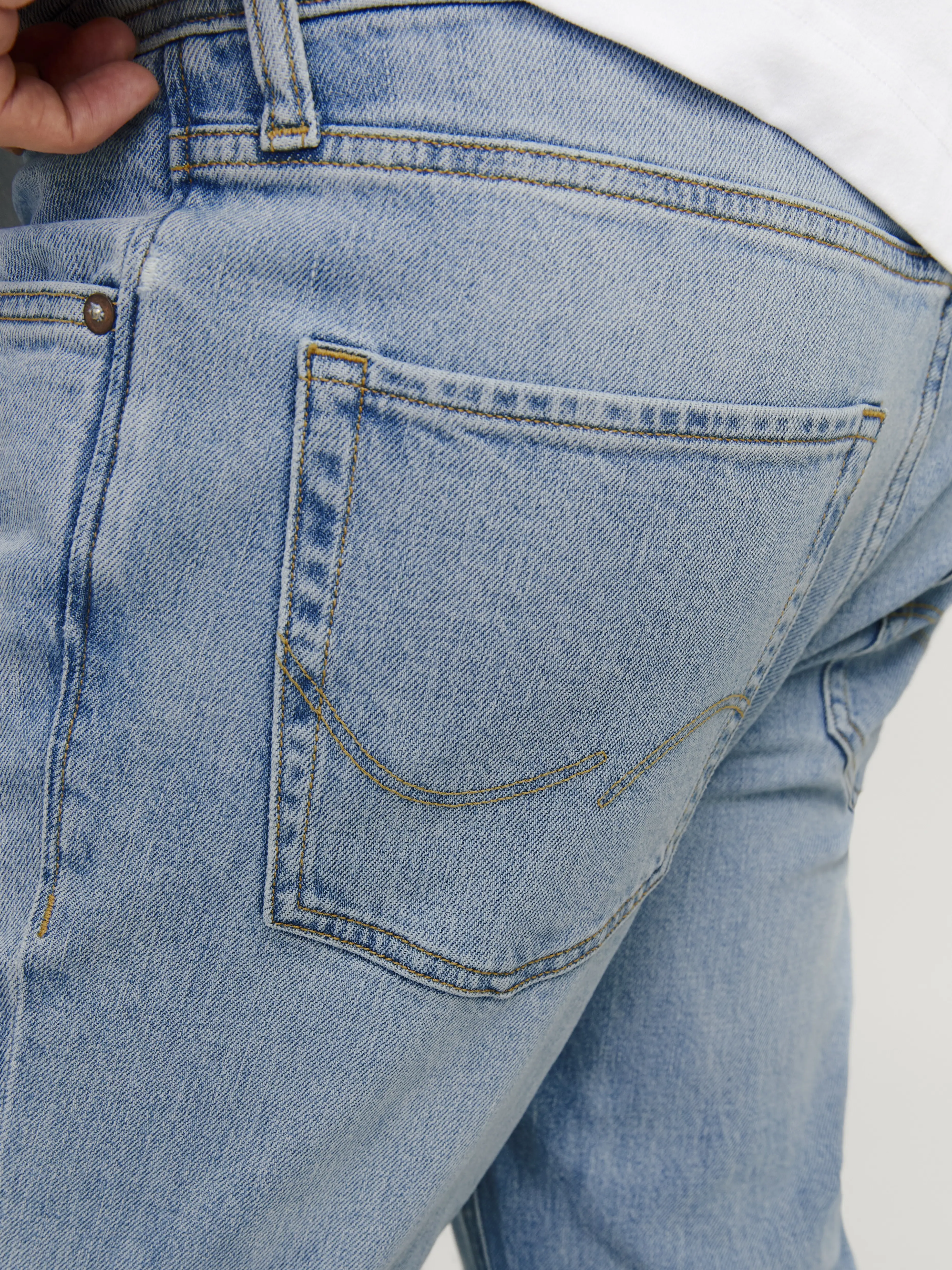 Jack & Jones - CLARK / Blue - Férfi farmernadrág