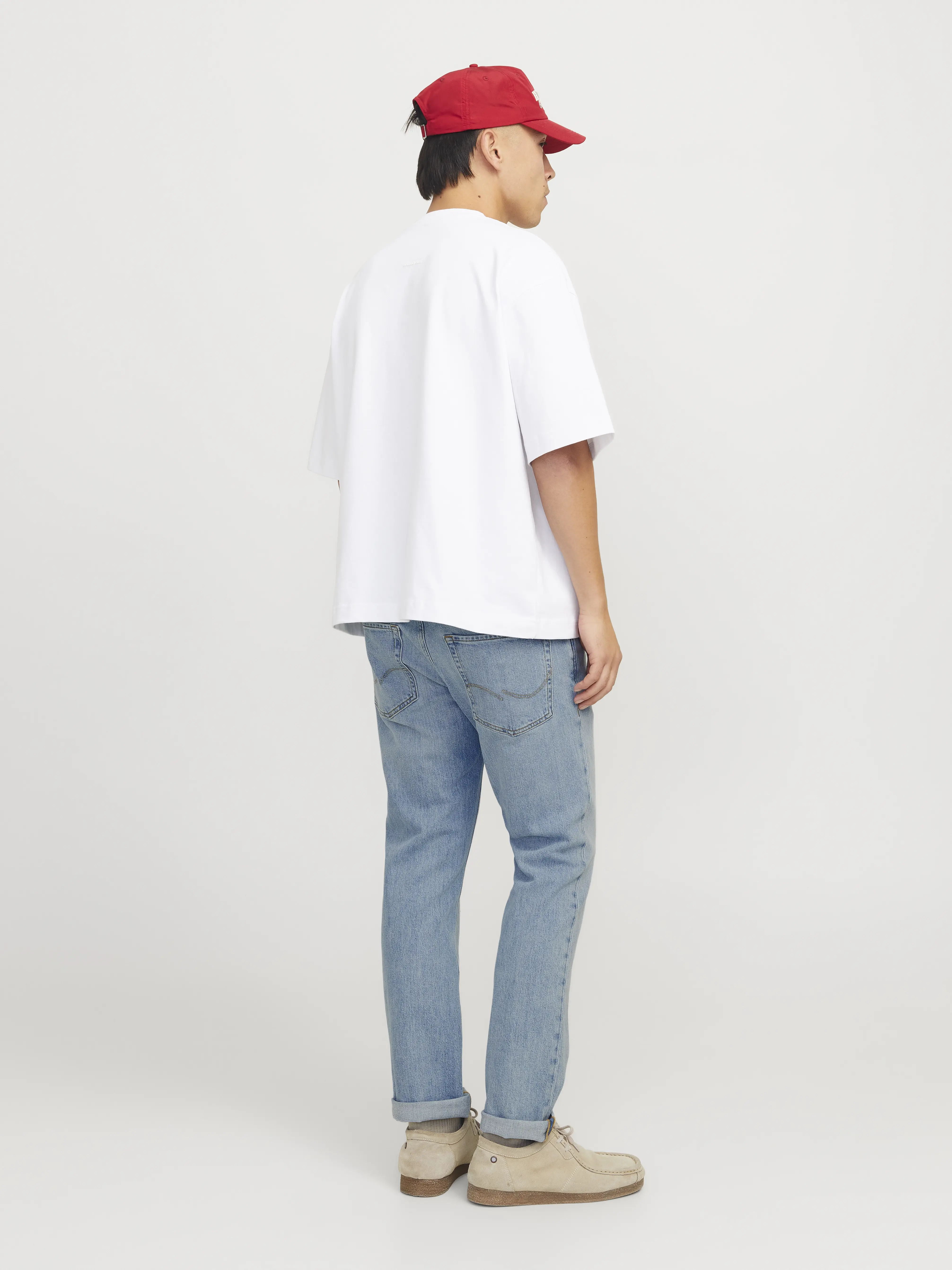 Jack & Jones - CLARK / Blue - Férfi farmernadrág