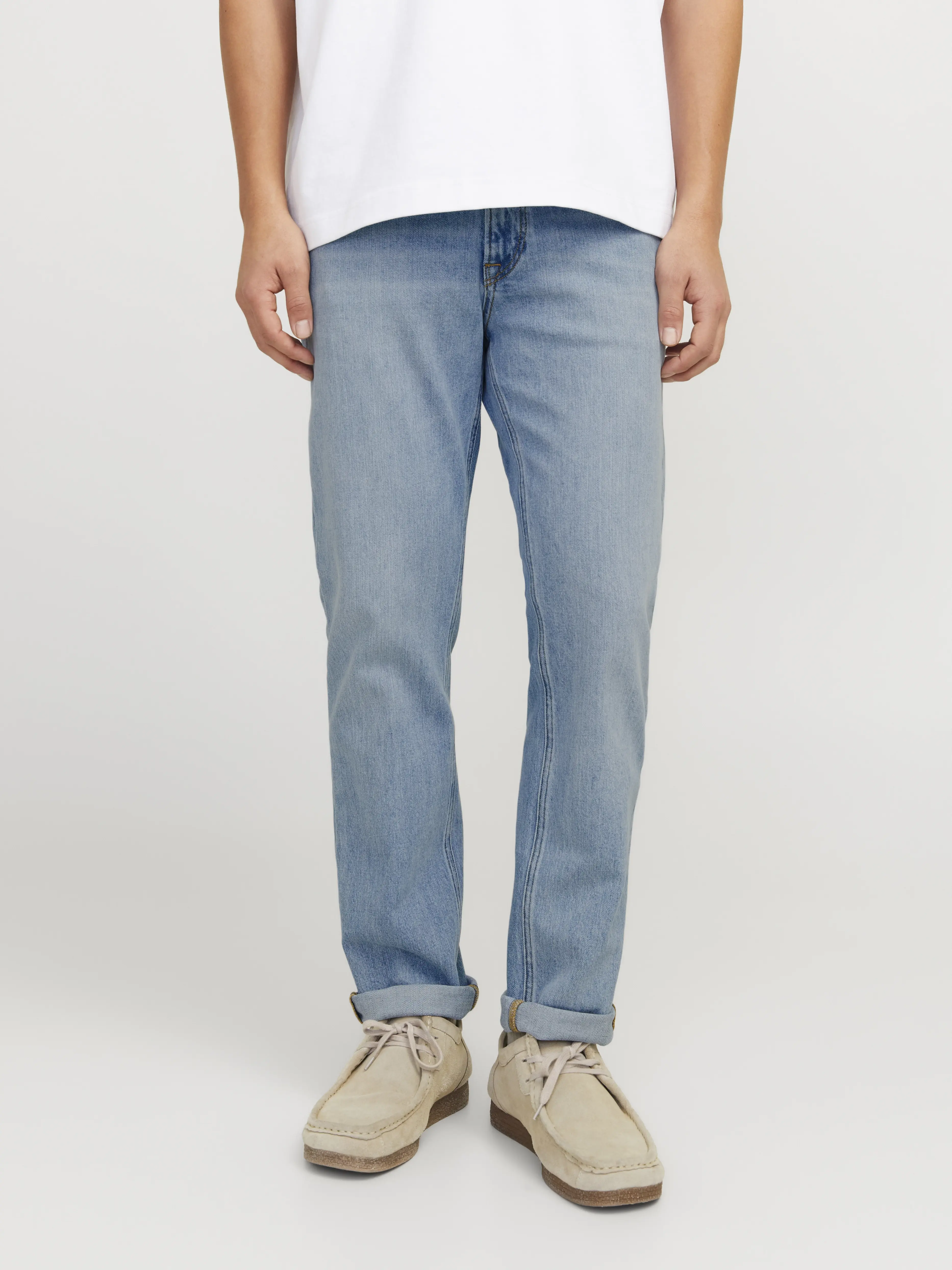 Jack & Jones - CLARK / Blue - Férfi farmernadrág