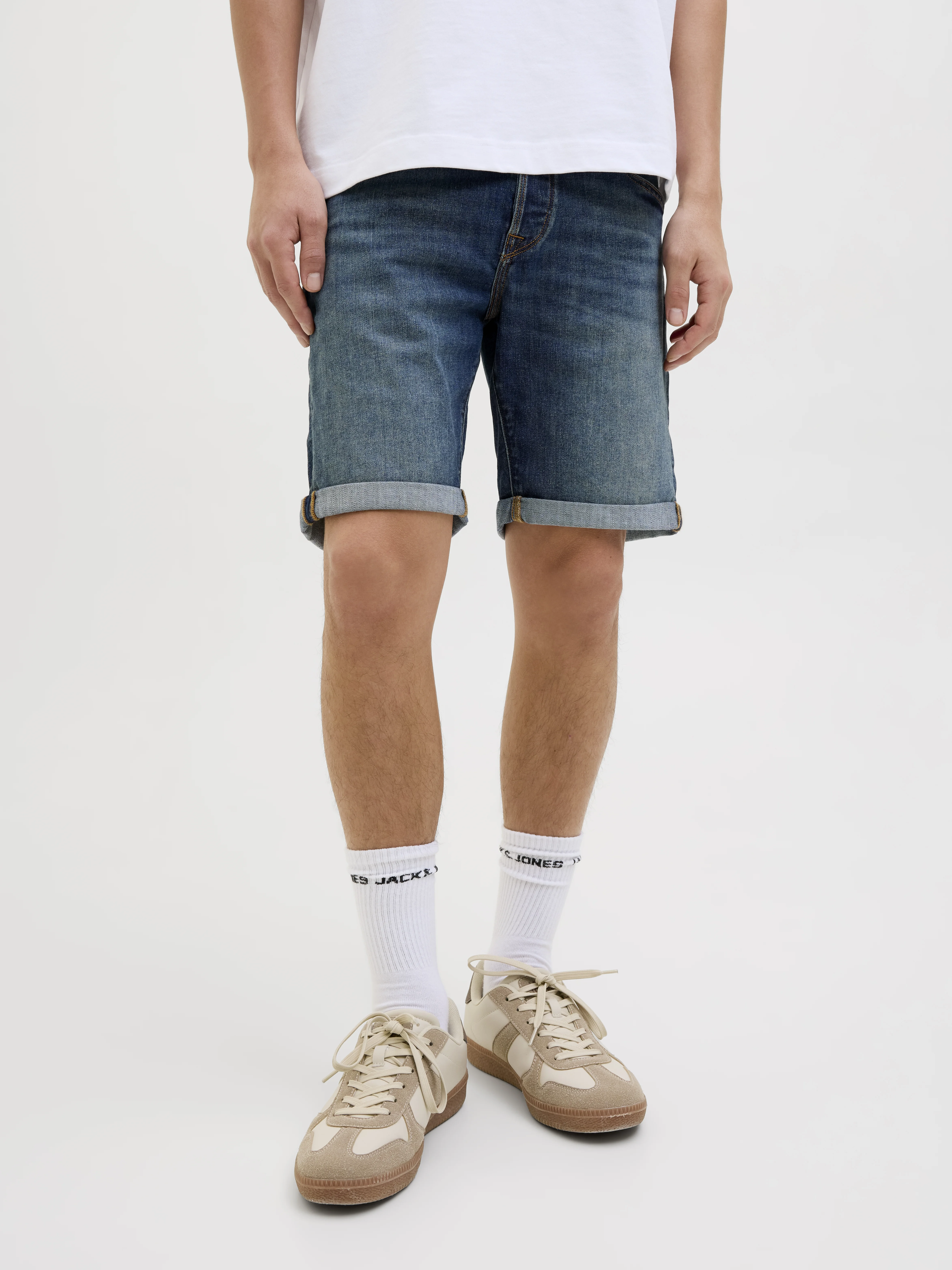 Jack & Jones - Férfi farmer rövidnadrág