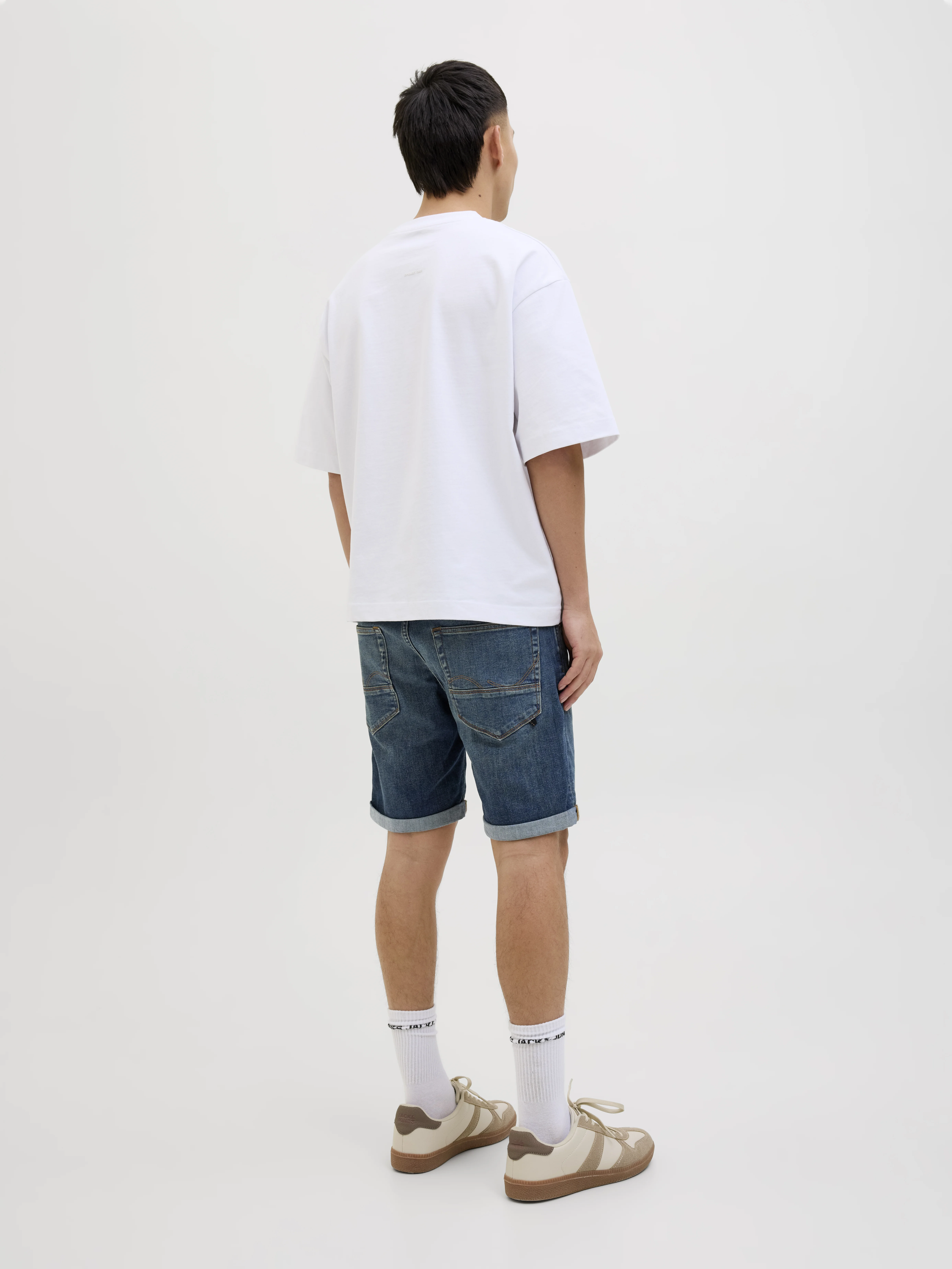 Jack & Jones - Férfi farmer rövidnadrág