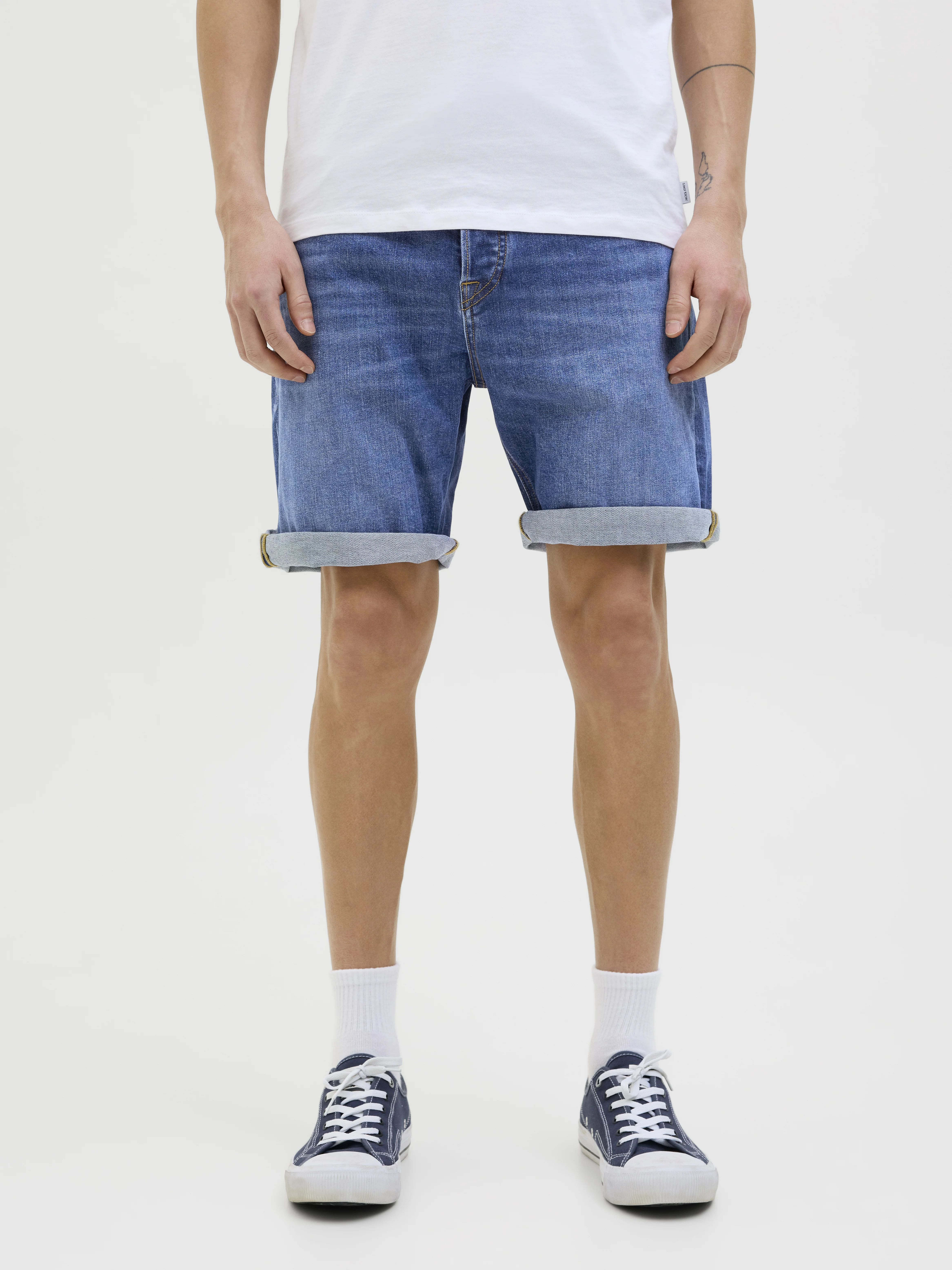 Jack & Jones - Férfi farmer rövidnadrág