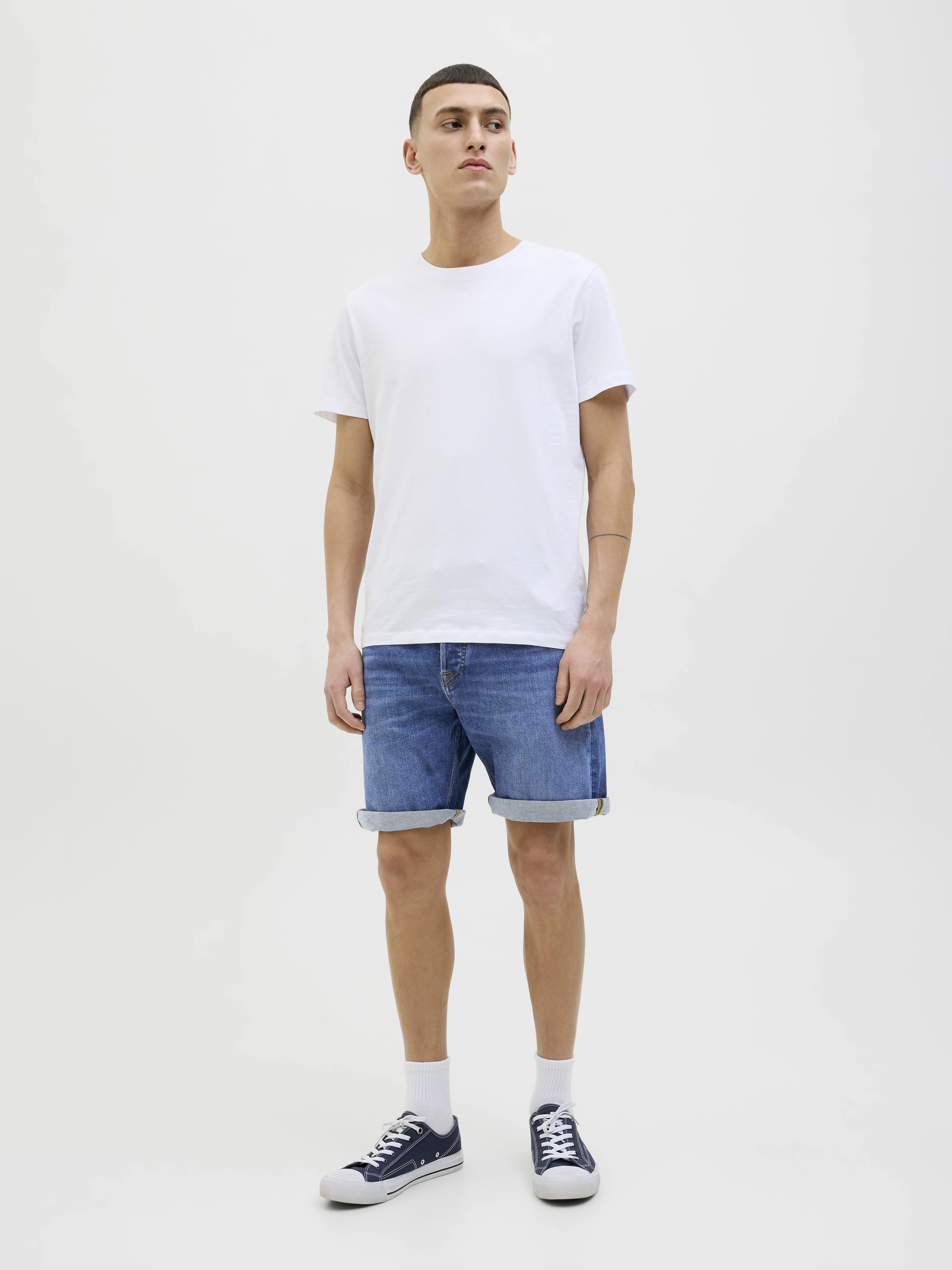 Jack & Jones - Férfi farmer rövidnadrág