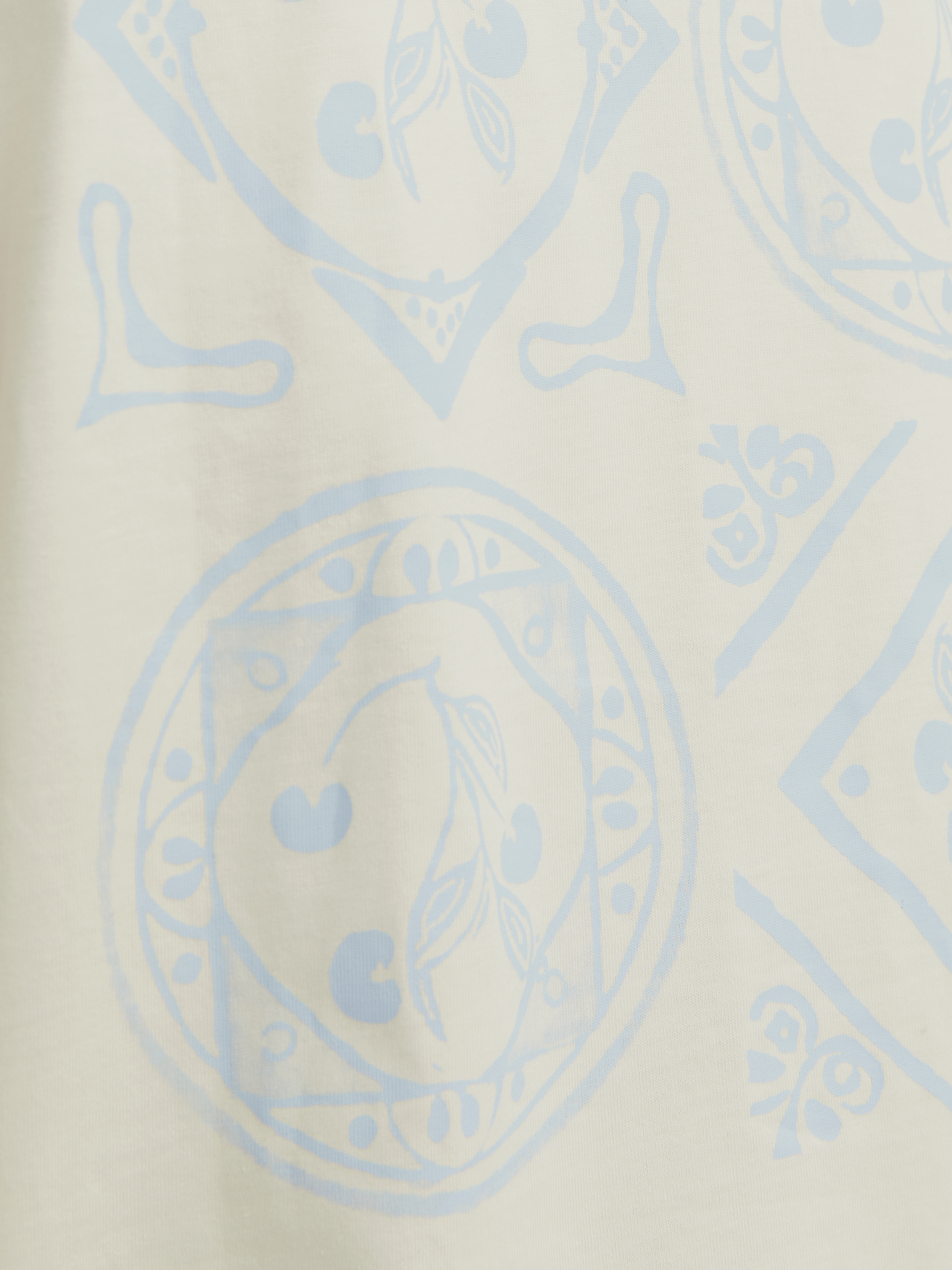 Jack & Jones - Paros Easter Sketch / Antique White - Férfi póló