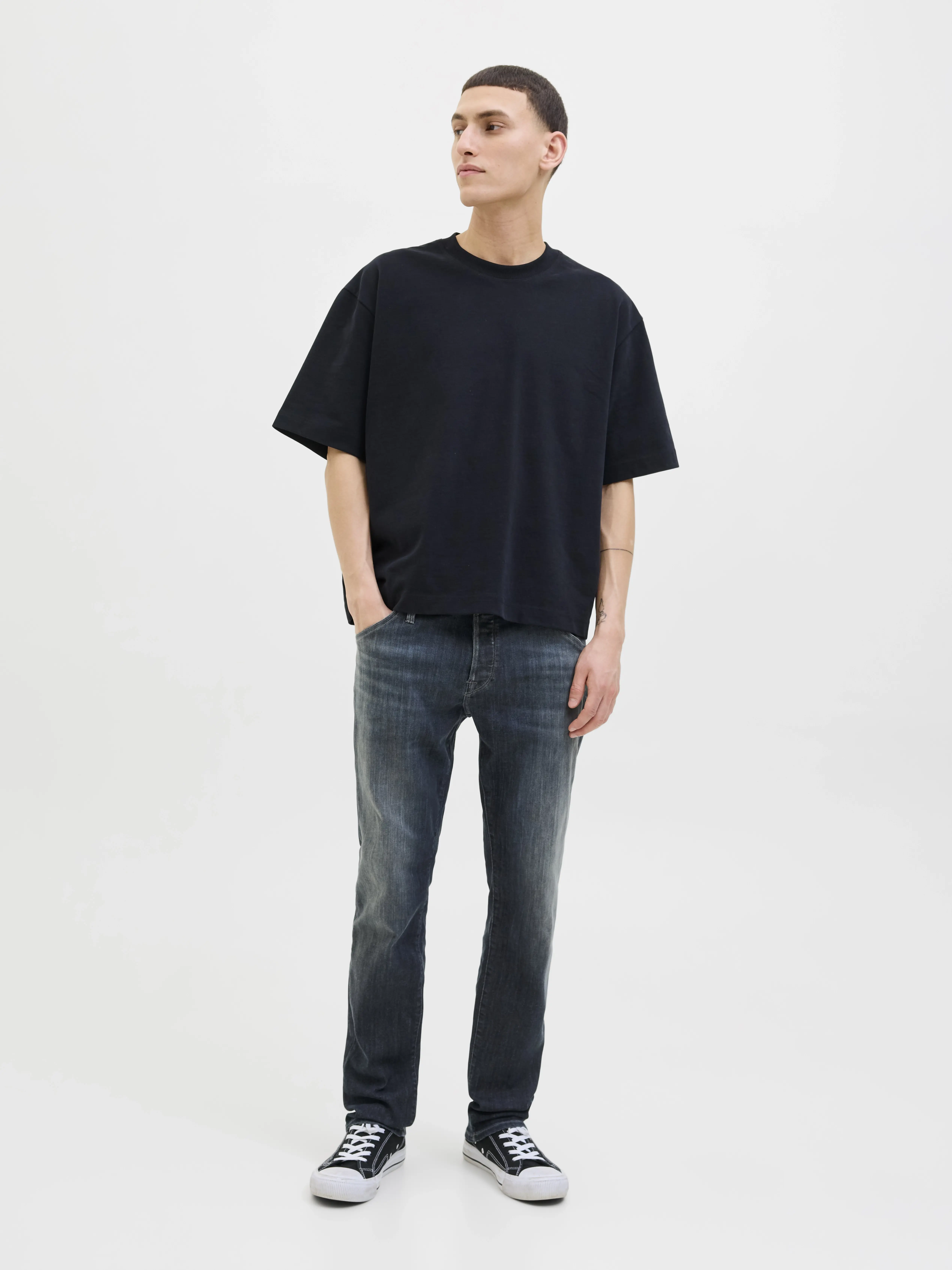 Jack & Jones - GLENN / Blue - Férfi farmernadrág