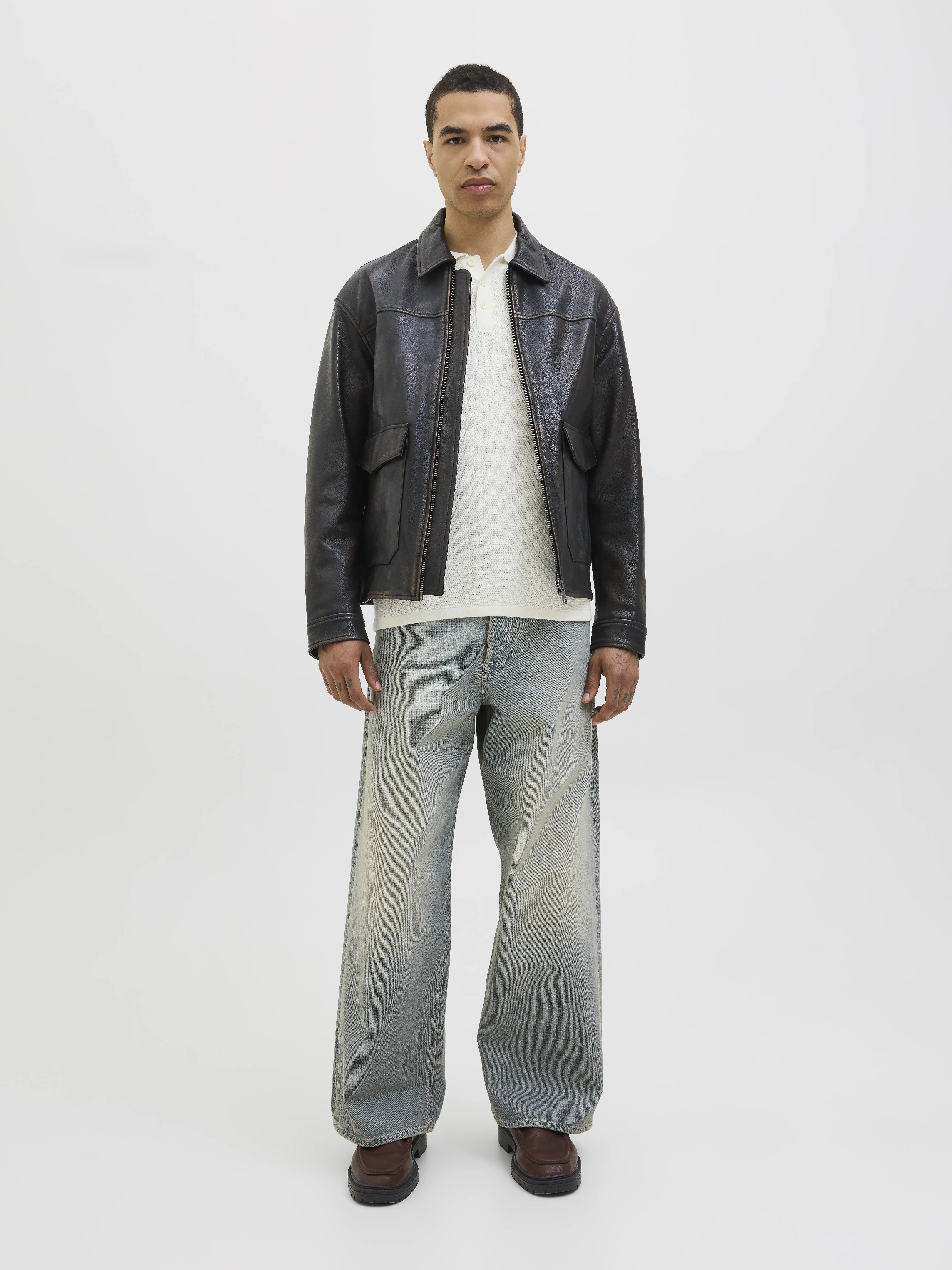 Jack & Jones - GEORGE - Elegáns Férfi pulóver