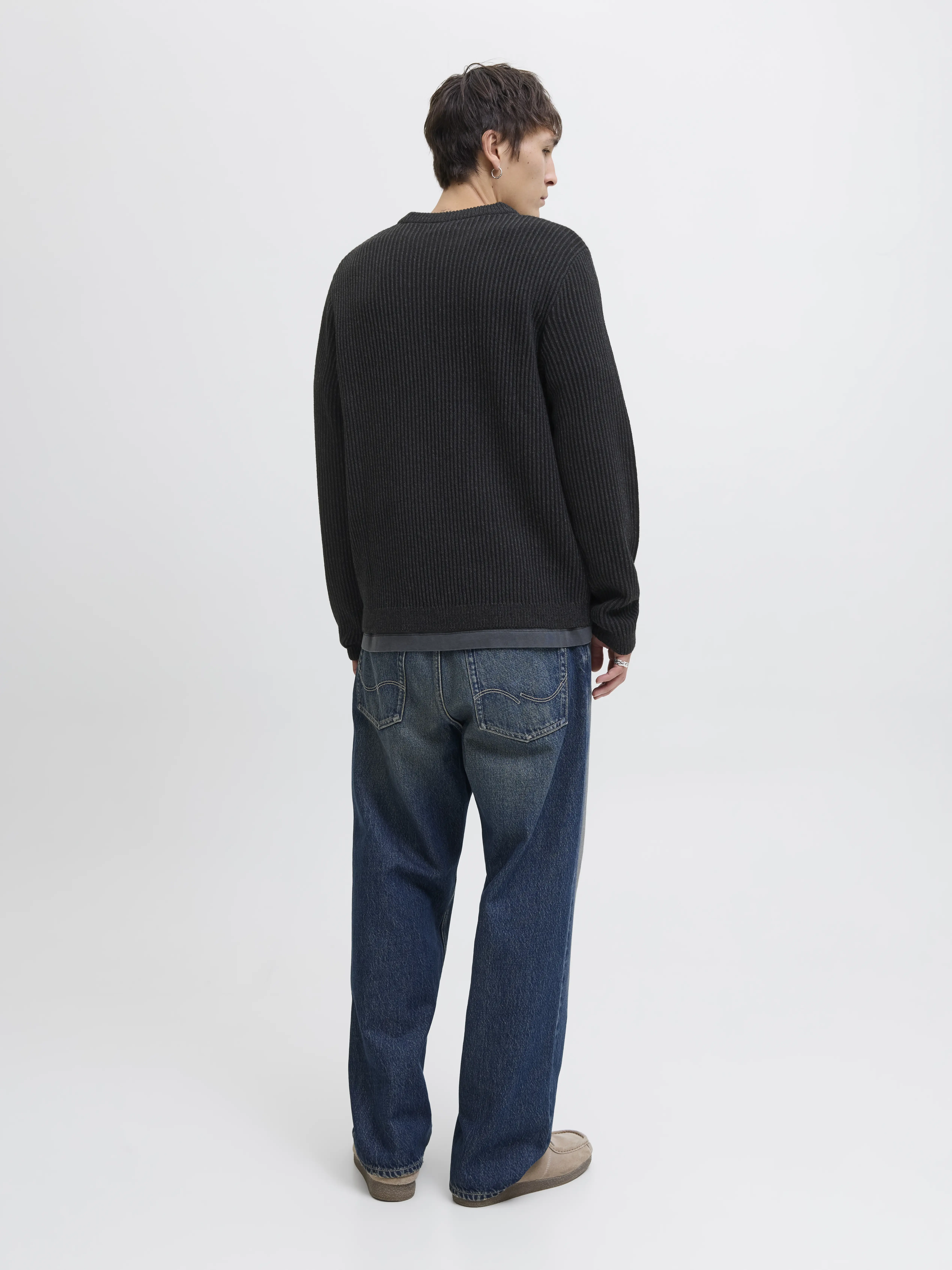 Jack & Jones - DOVER - Elegáns Férfi pulóver