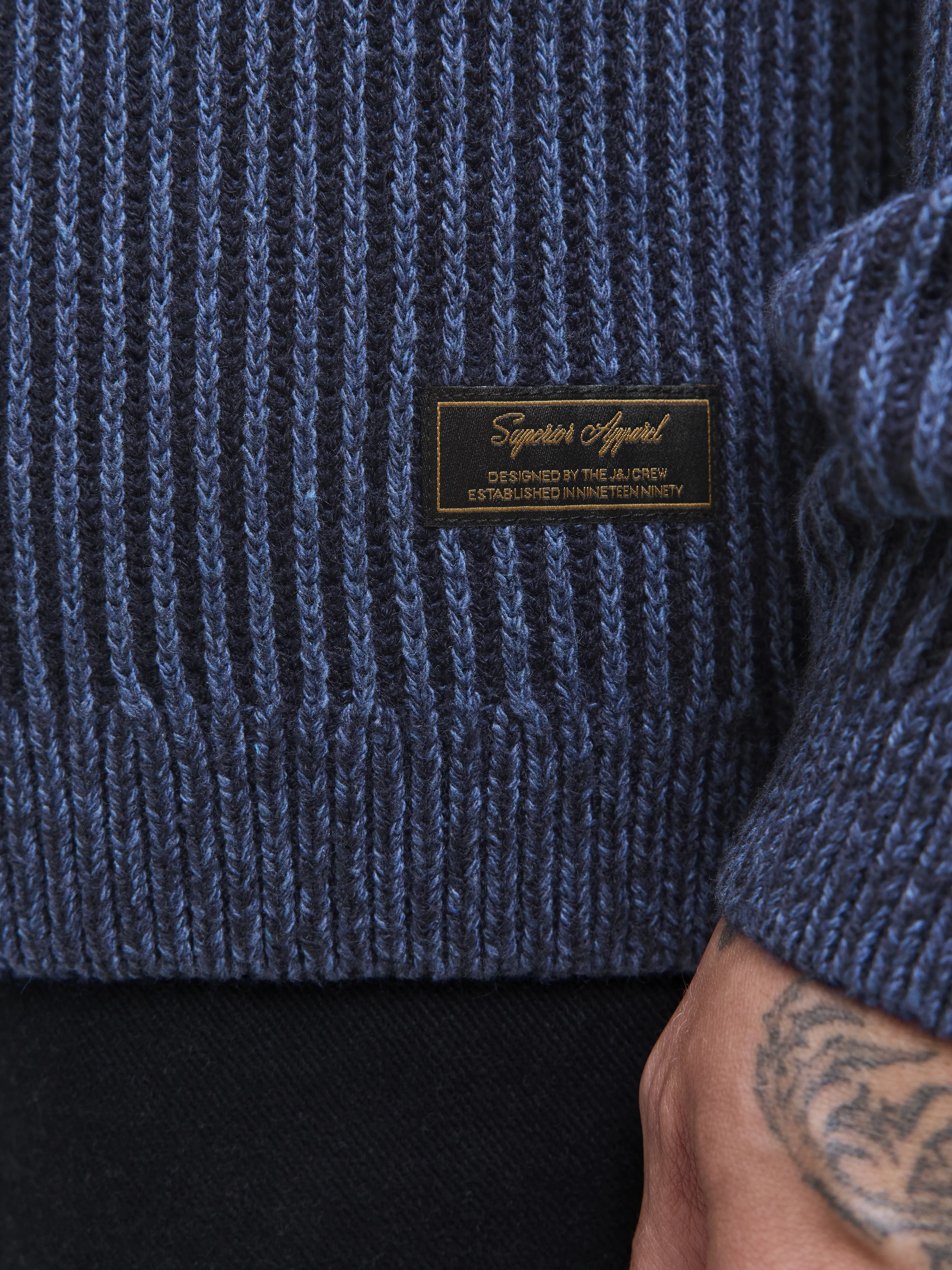 Jack & Jones - DOVER - Elegáns Férfi pulóver