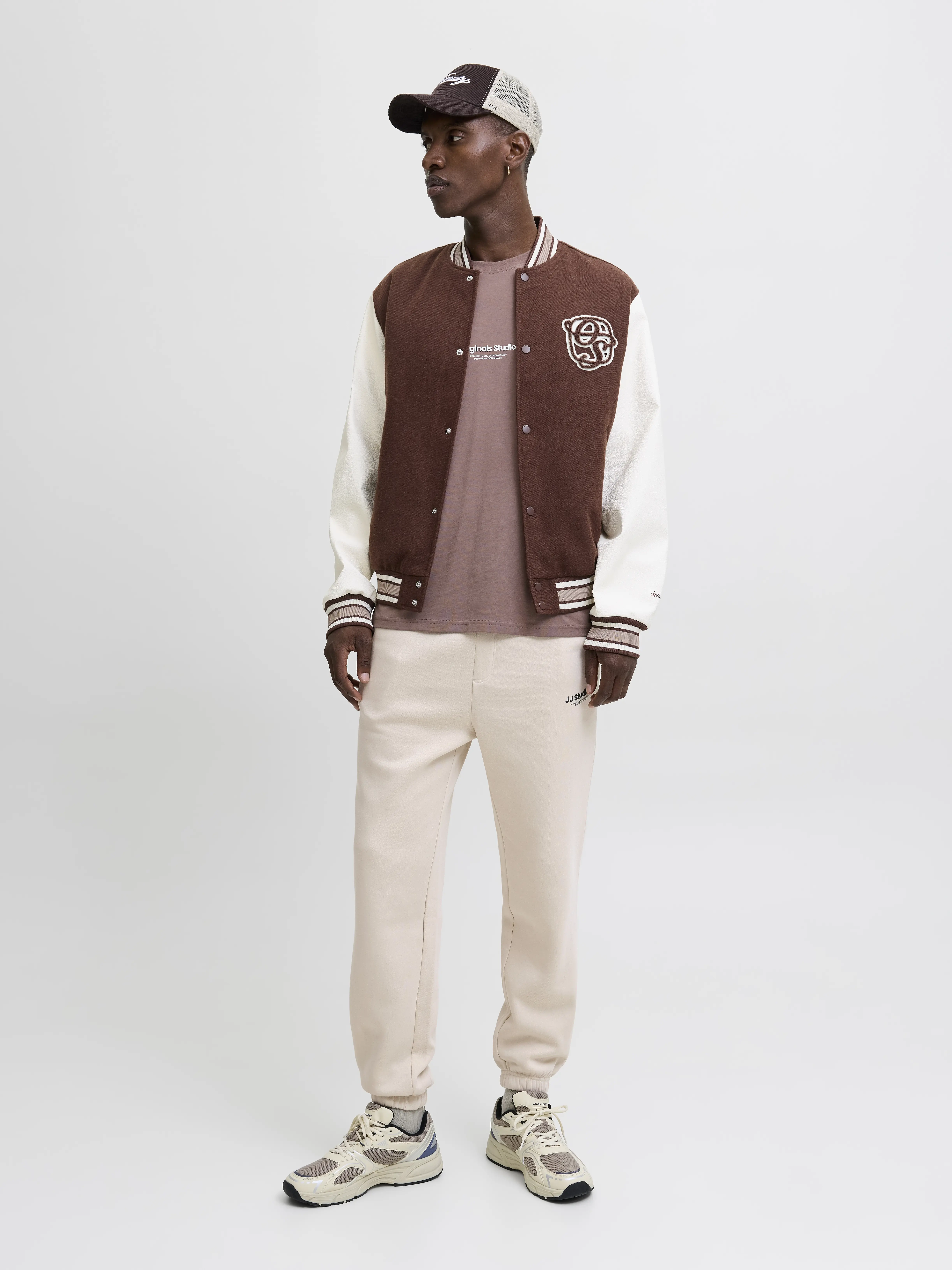 Jack & Jones - KANE / Grey - Férfi melegítő nadrág