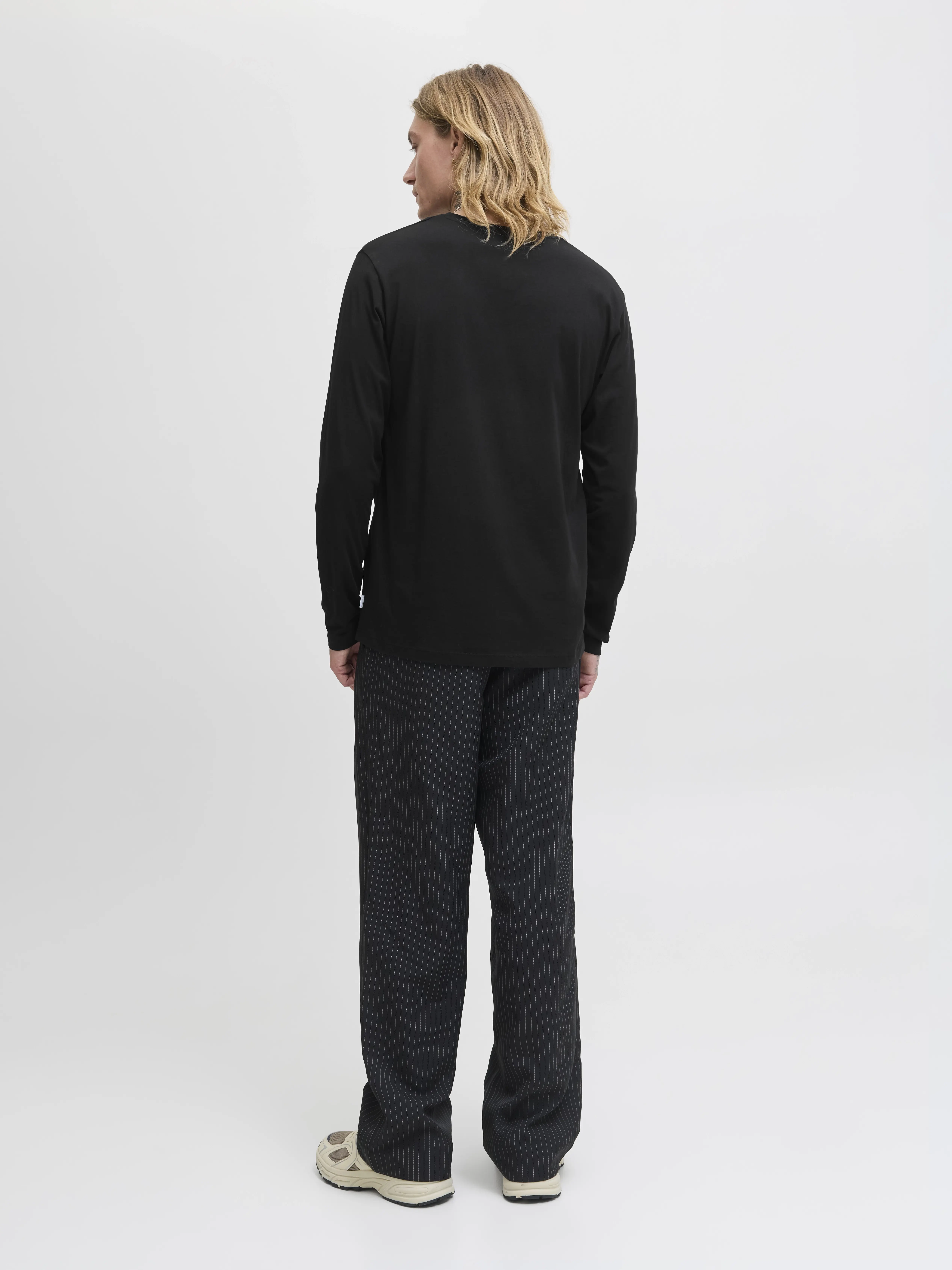 Jack & Jones - ORGANIC / Black - Férfi póló