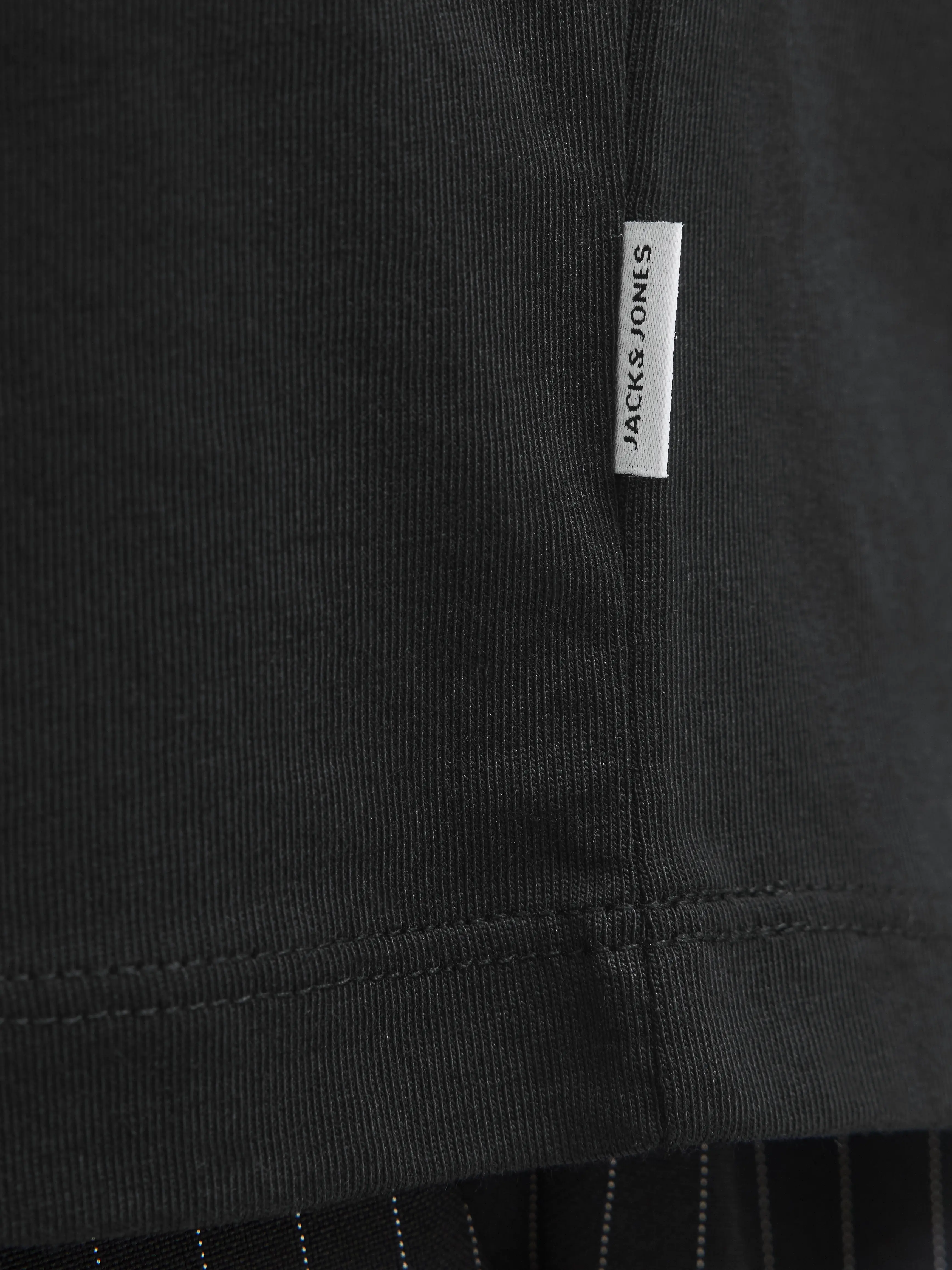 Jack & Jones - ORGANIC / Black - Férfi póló