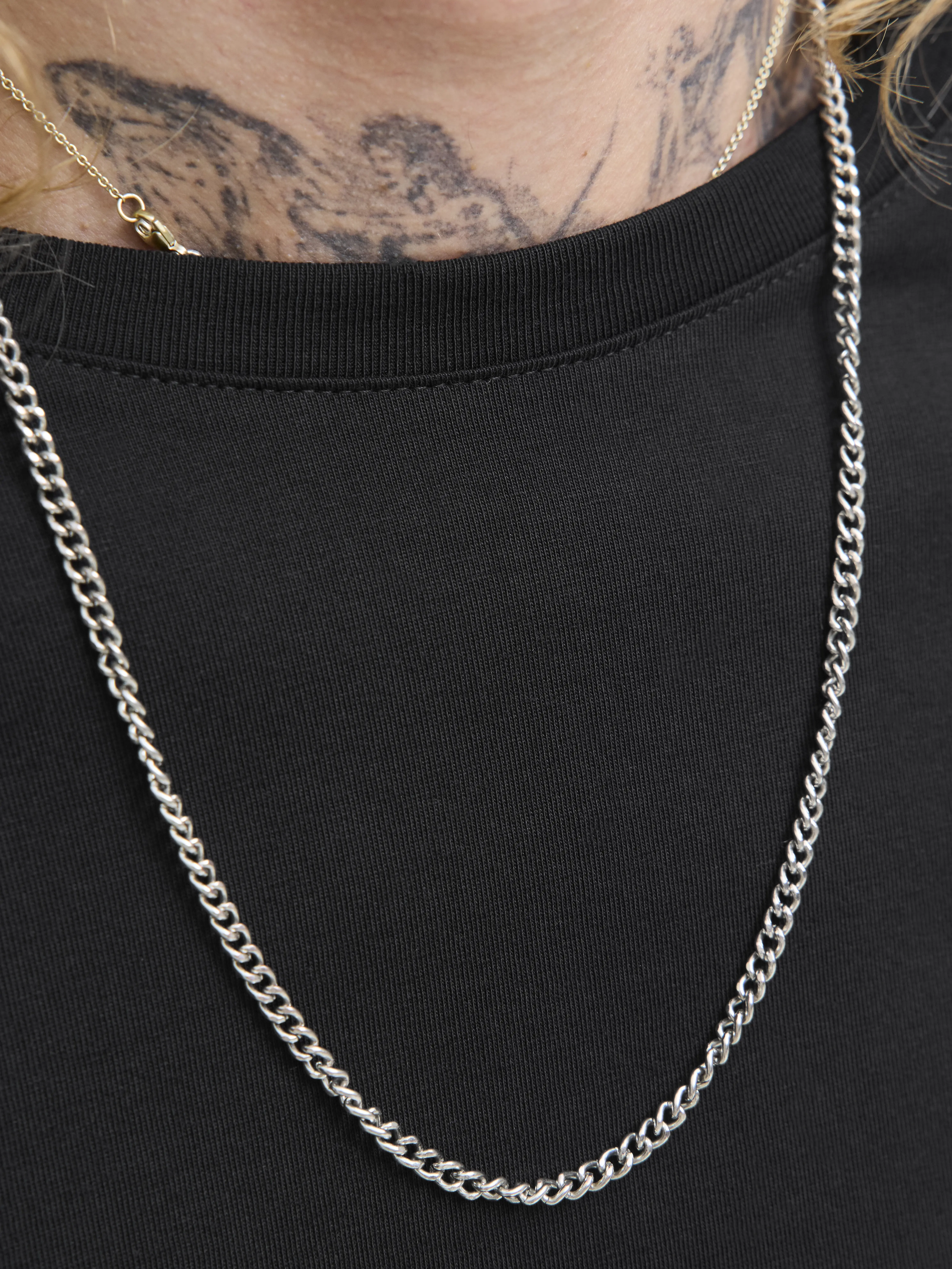 Jack & Jones - ORGANIC / Black - Férfi póló