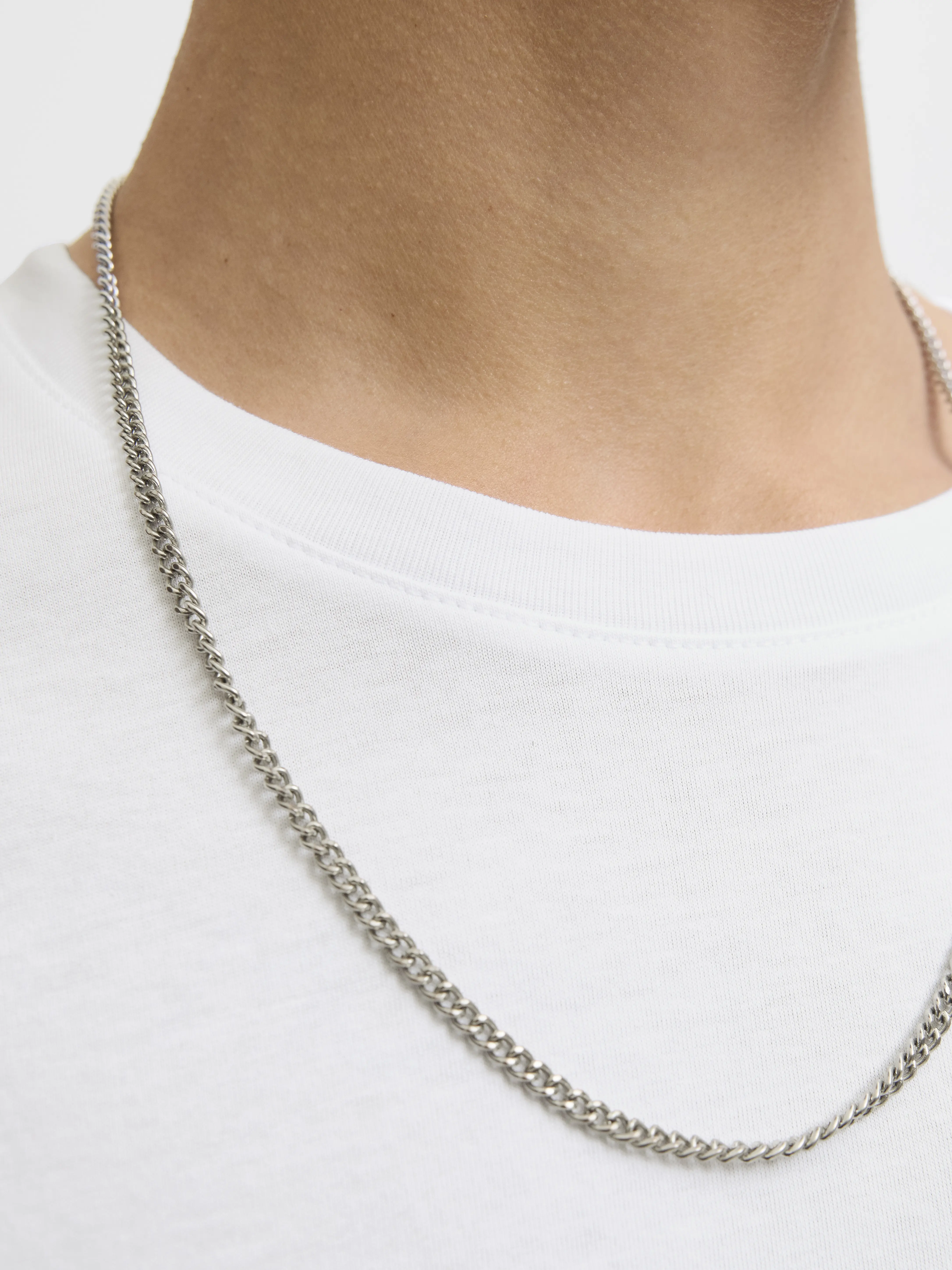 Jack & Jones - ORGANIC / White - Férfi póló