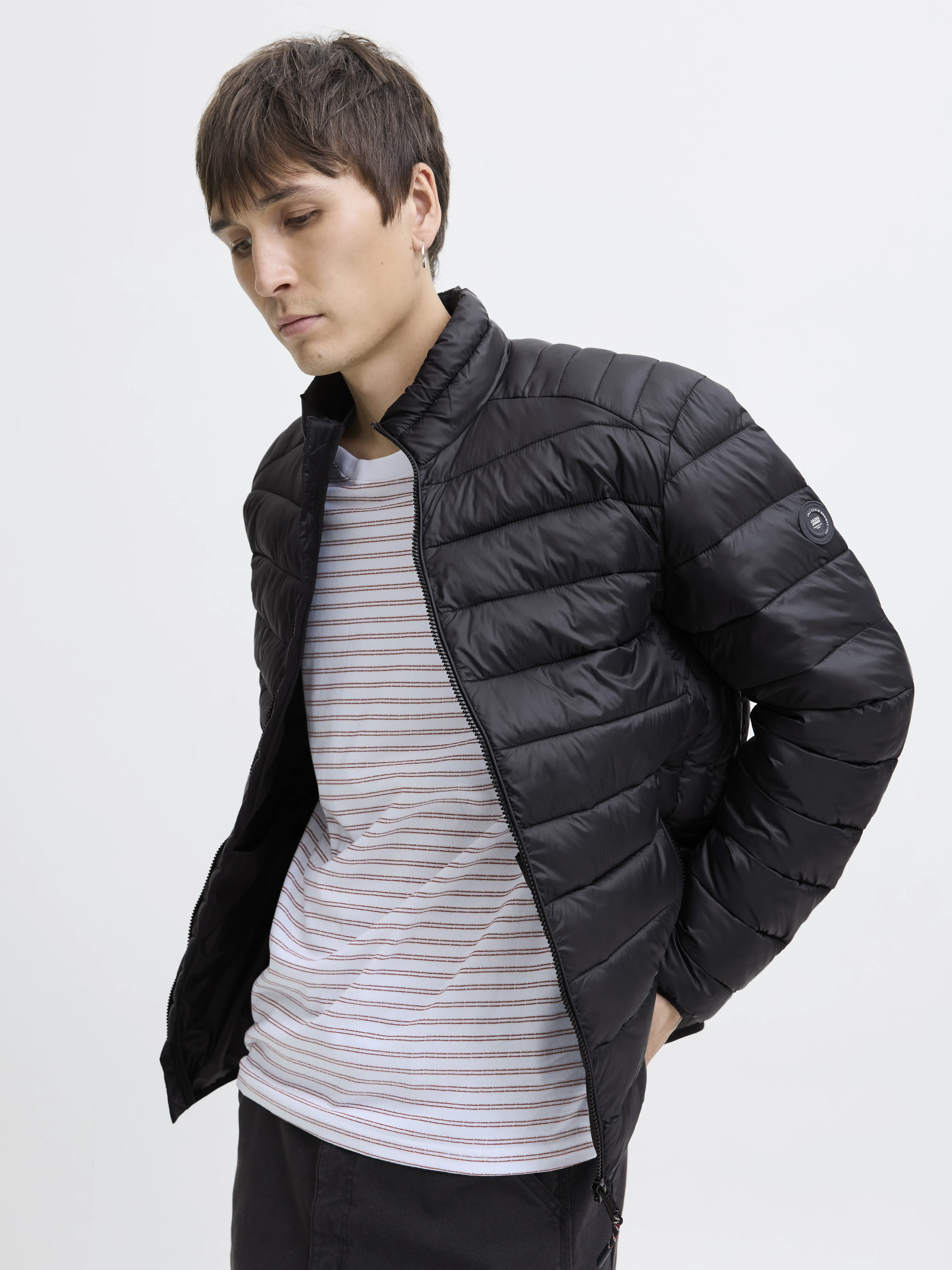 Jack & Jones - BRADLEY / Black - Férfi dzseki