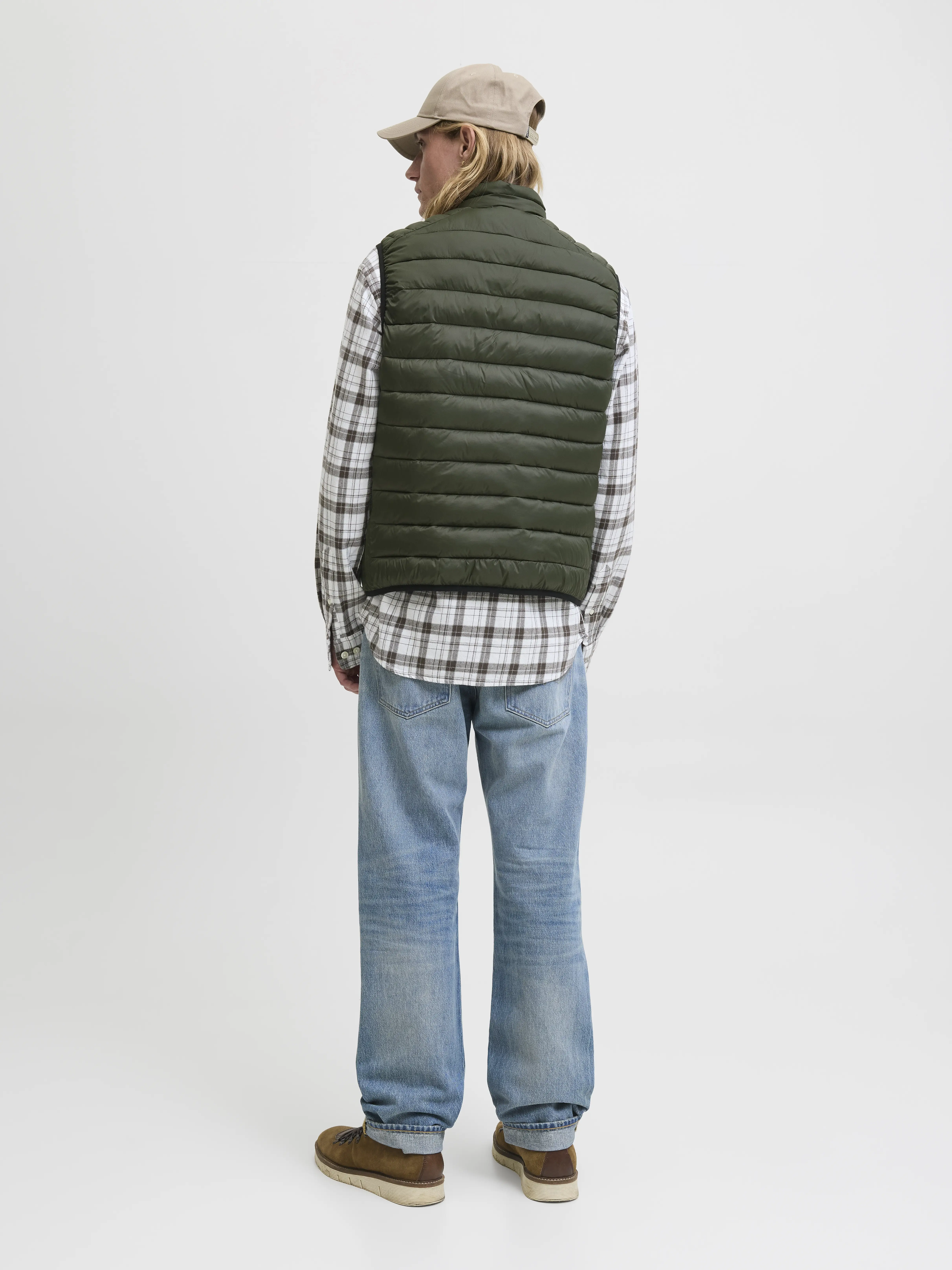 Jack & Jones - BRADLEY / Green - Férfi mellény