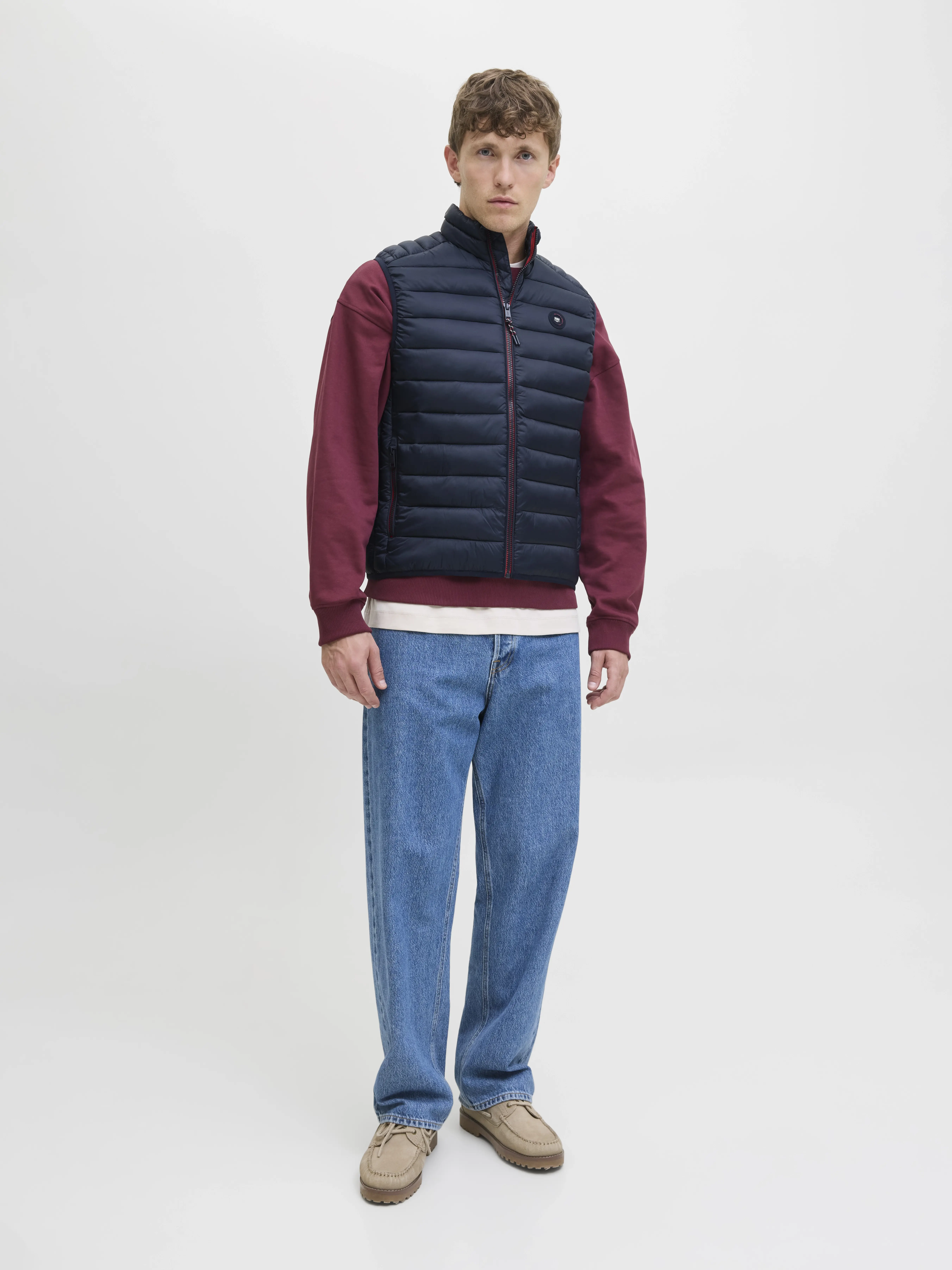 Jack & Jones - BRADLEY / Blue - Férfi mellény