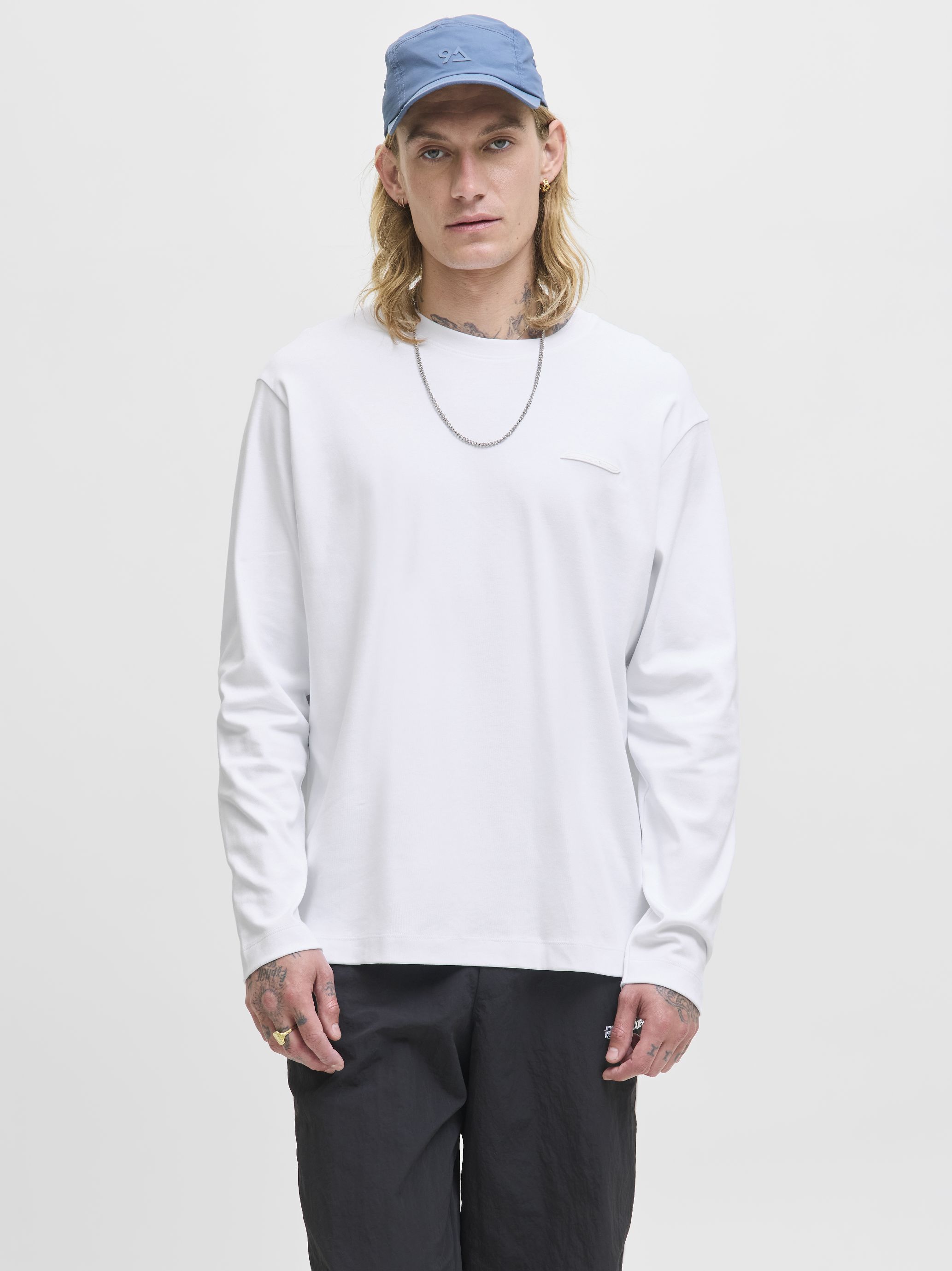 Jack & Jones - Fusion Interlock - Sportos Férfi pulóver
