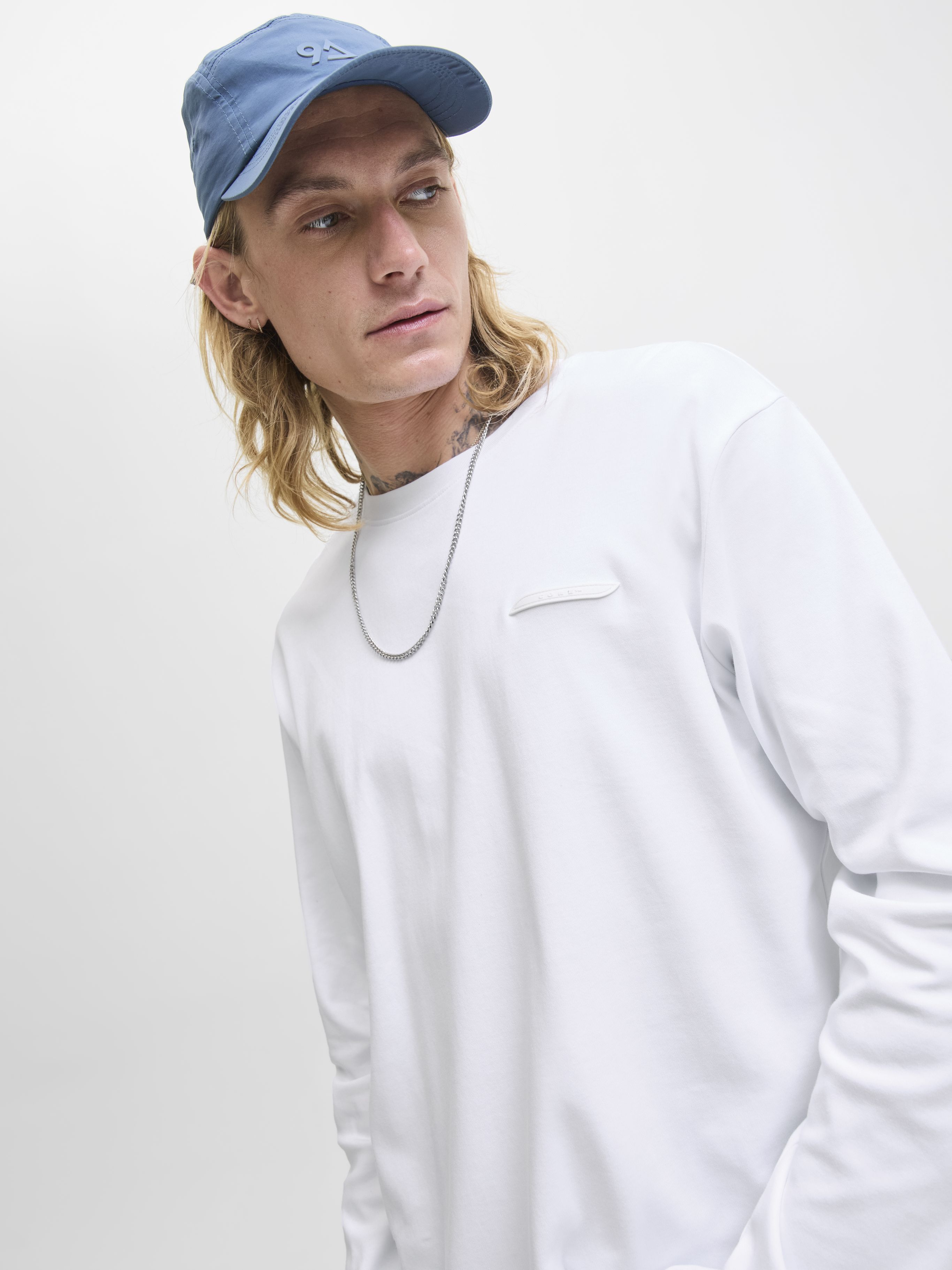 Jack & Jones - Fusion Interlock - Sportos Férfi pulóver