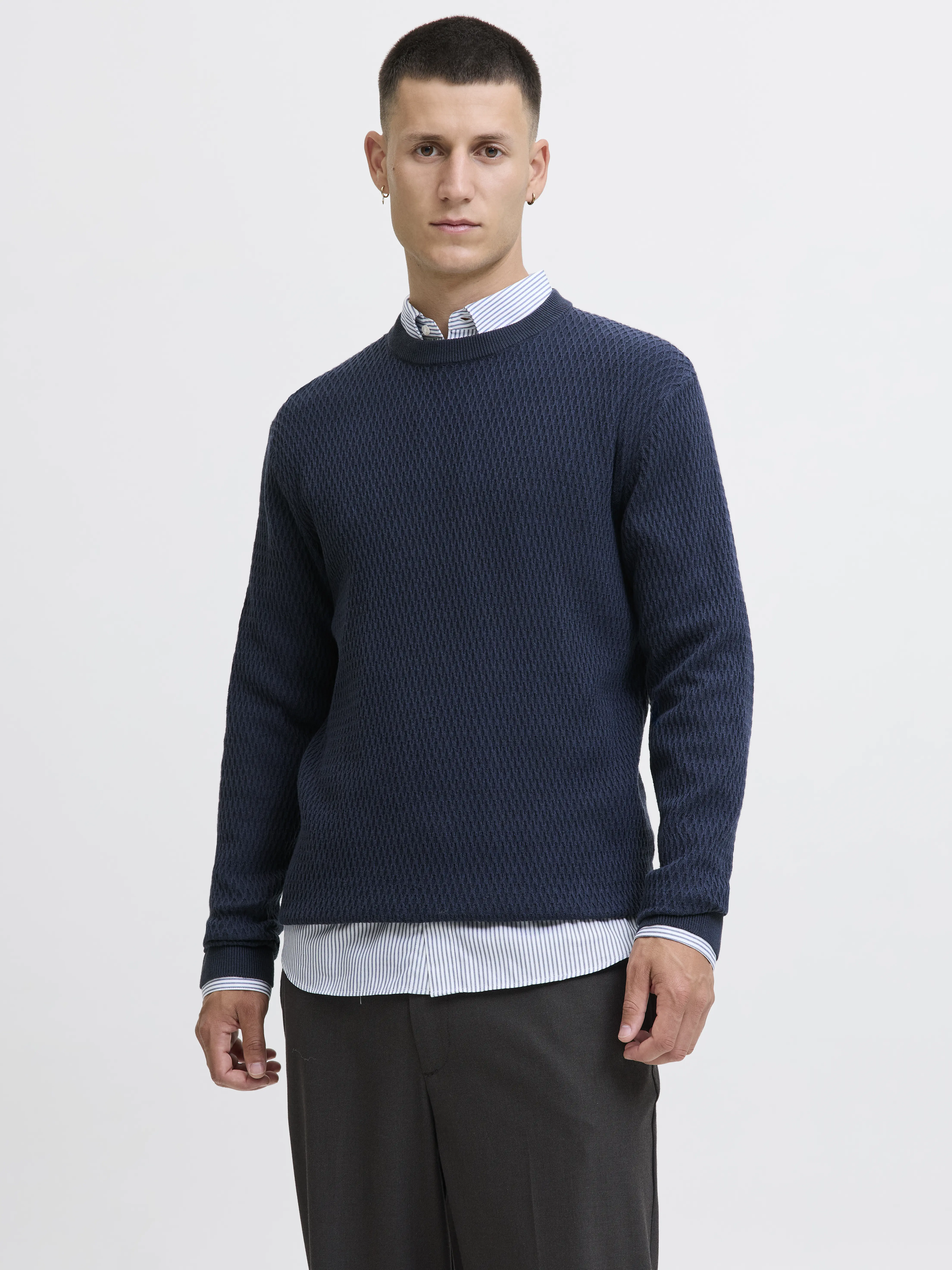 Jack & Jones - LAREAGAN - Férfi pulóver Jack & Jones - LAREAGAN - Férfi pulóver