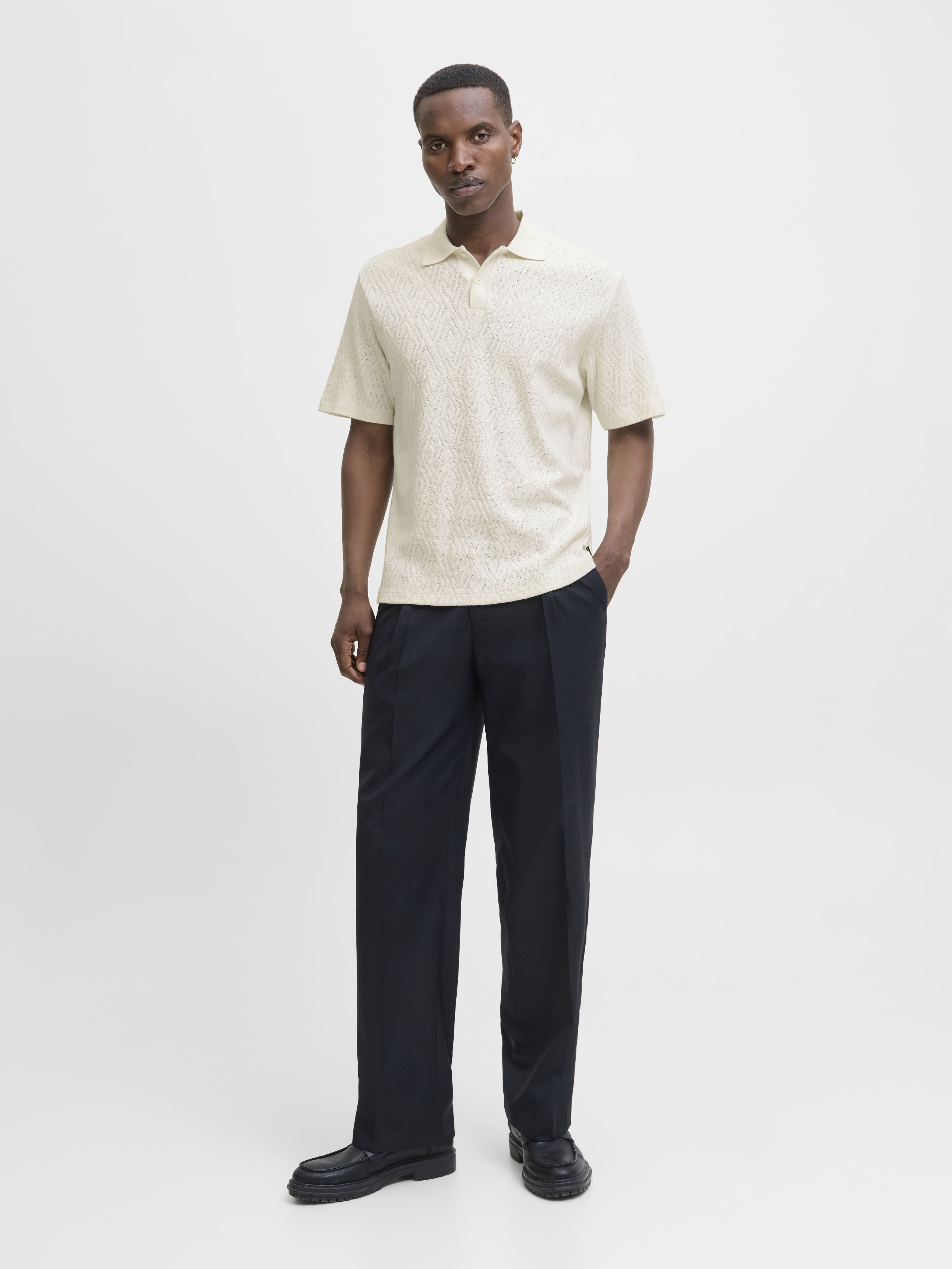 Jack & Jones - Galléros Férfi póló