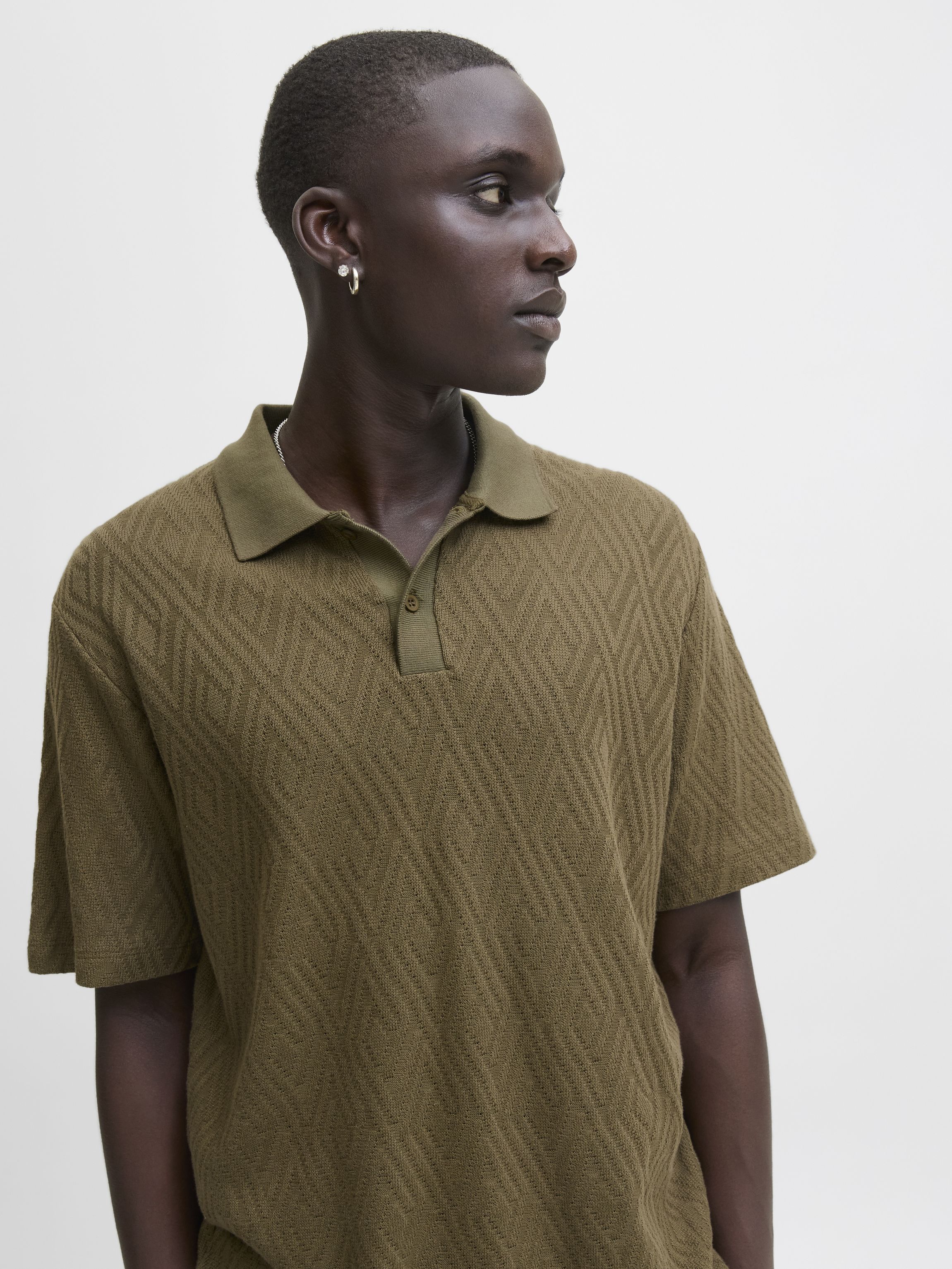 Jack & Jones - Galléros Férfi póló