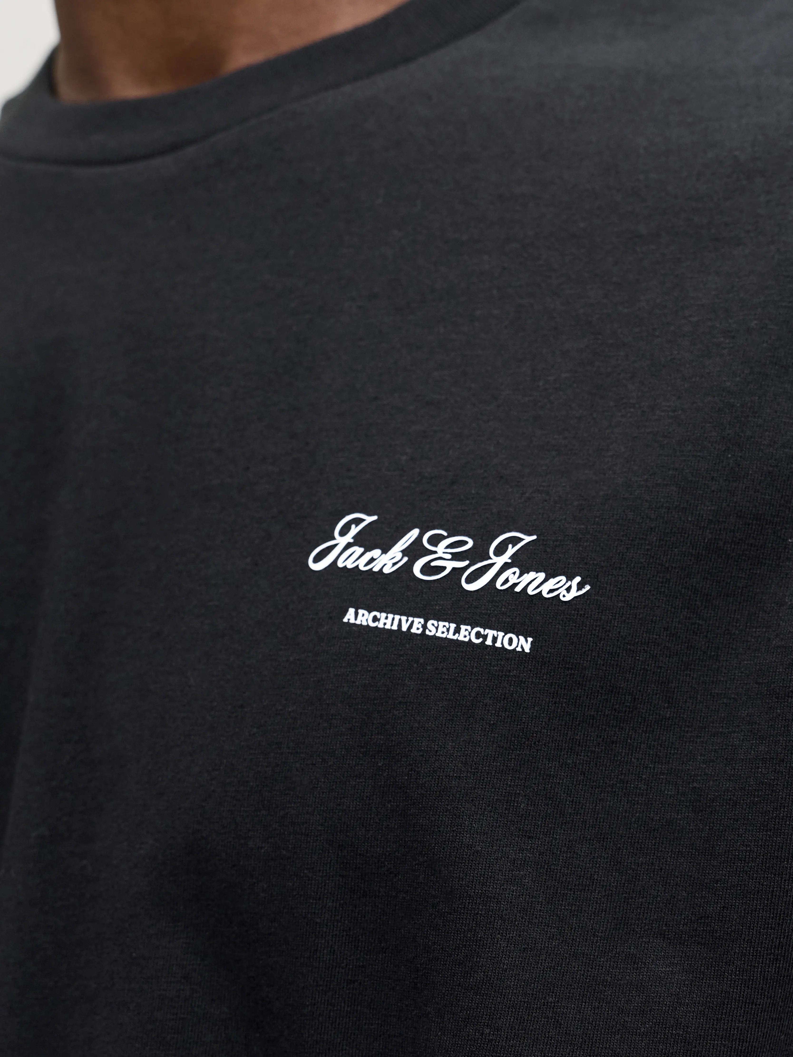 Jack & Jones - ARCHIVE / Black - Férfi póló