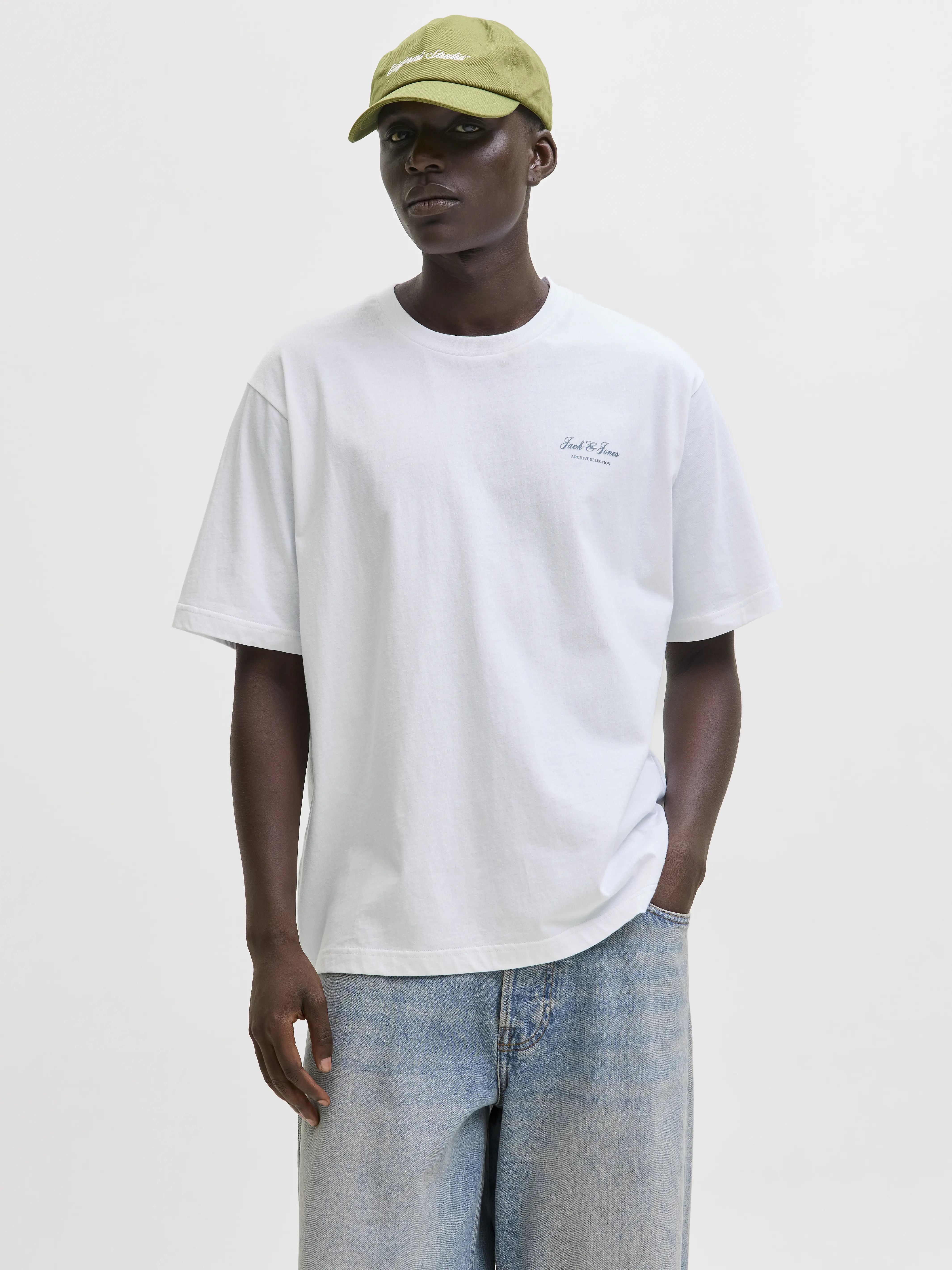 Jack & Jones - ARCHIVE / White - Férfi póló
