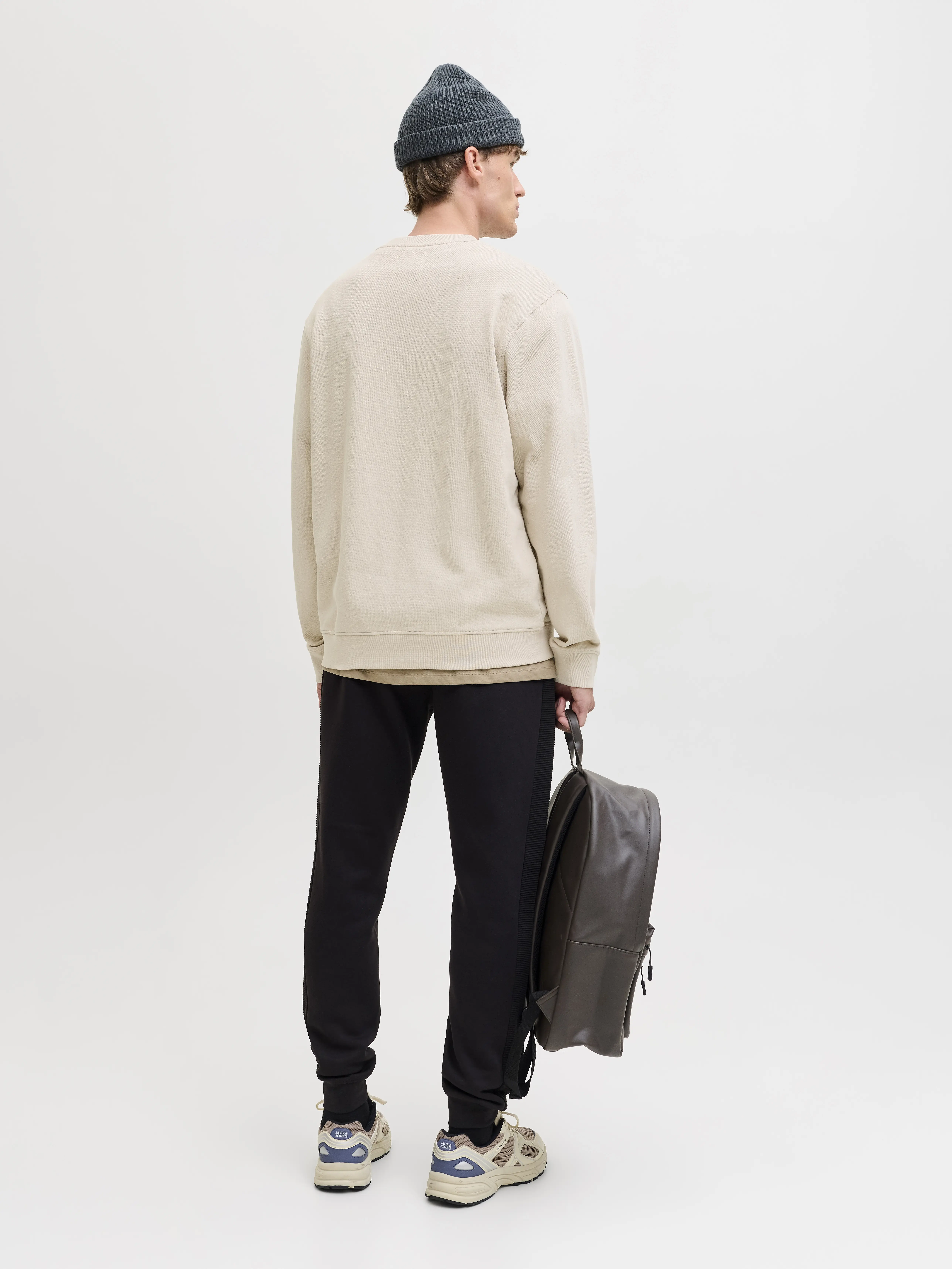 Jack & Jones - ARCHIVE / Grey - Sportos Férfi pulóver