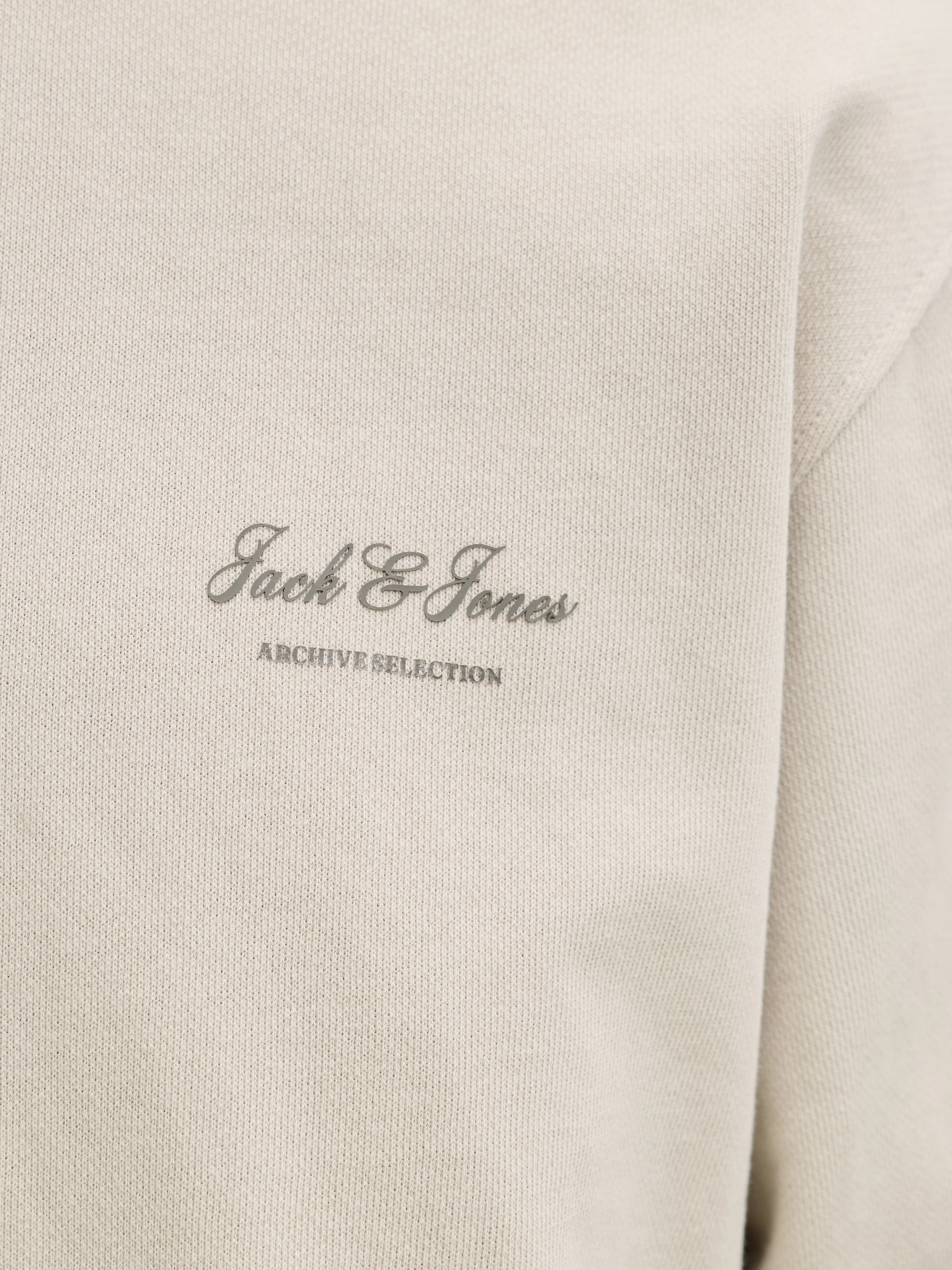 Jack & Jones - ARCHIVE / Grey - Sportos Férfi pulóver