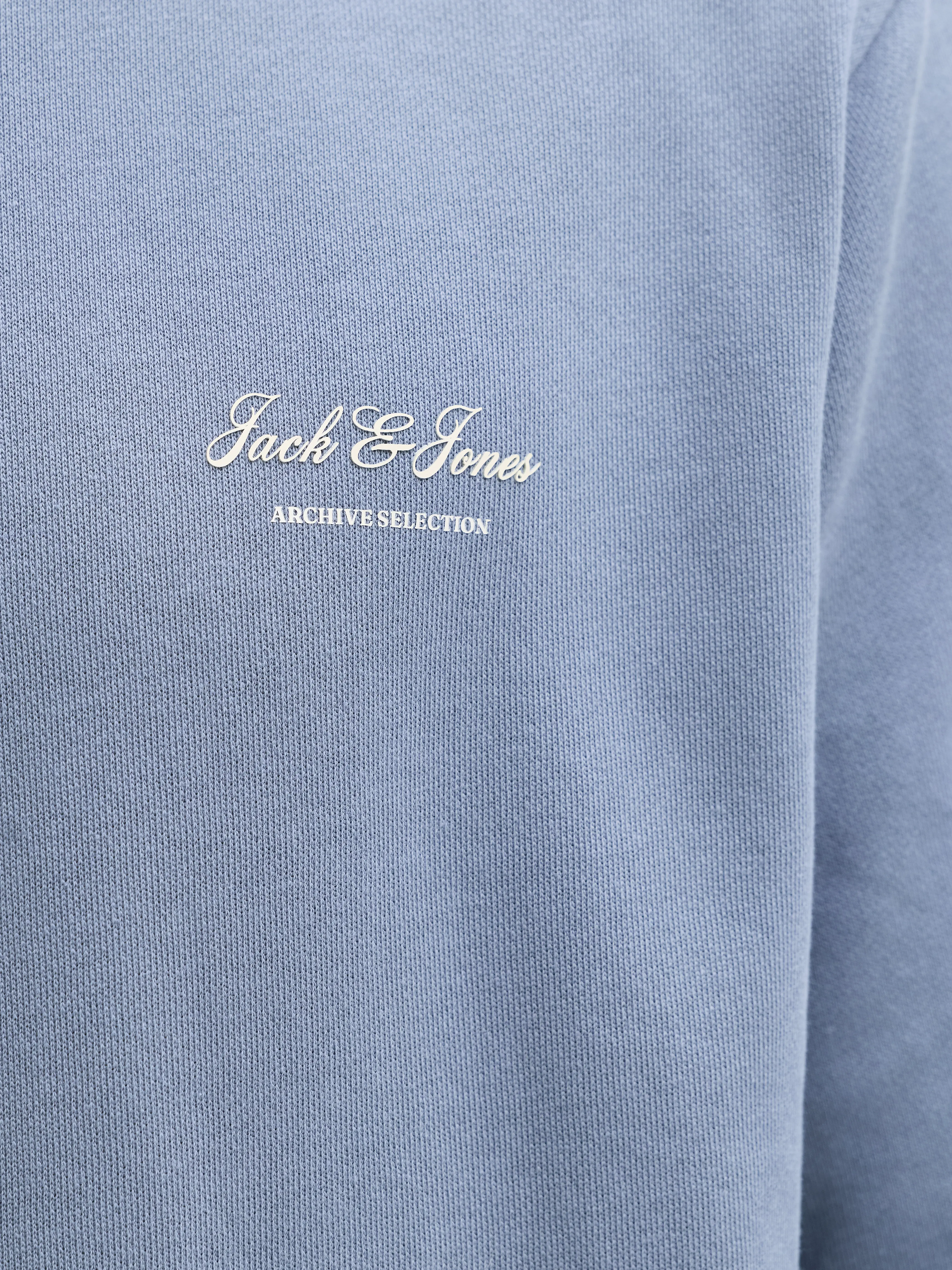 Jack & Jones - ARCHIVE / Grey - Sportos Férfi pulóver