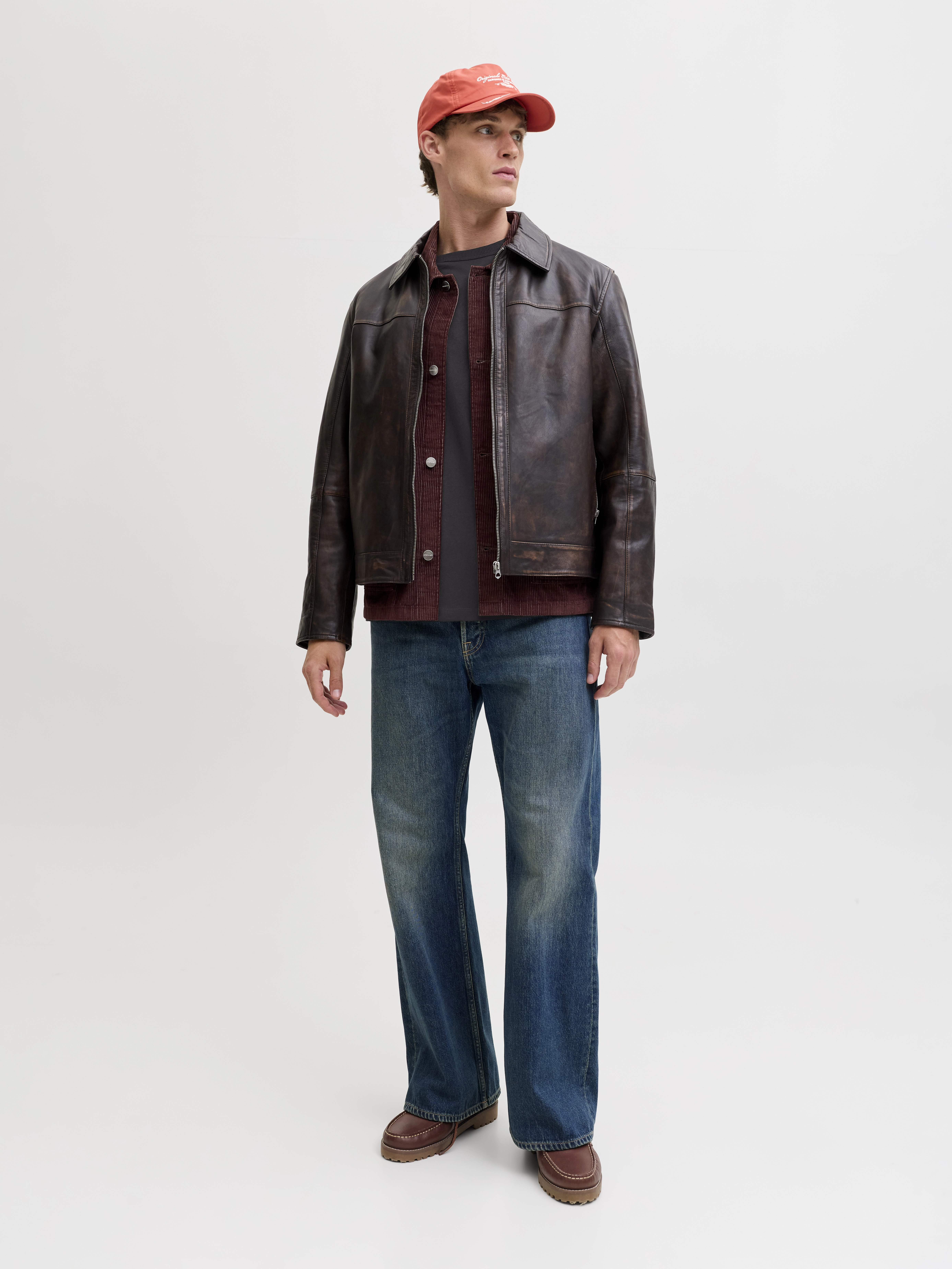 Jack & Jones - COLLEGE / Black - Férfi póló
