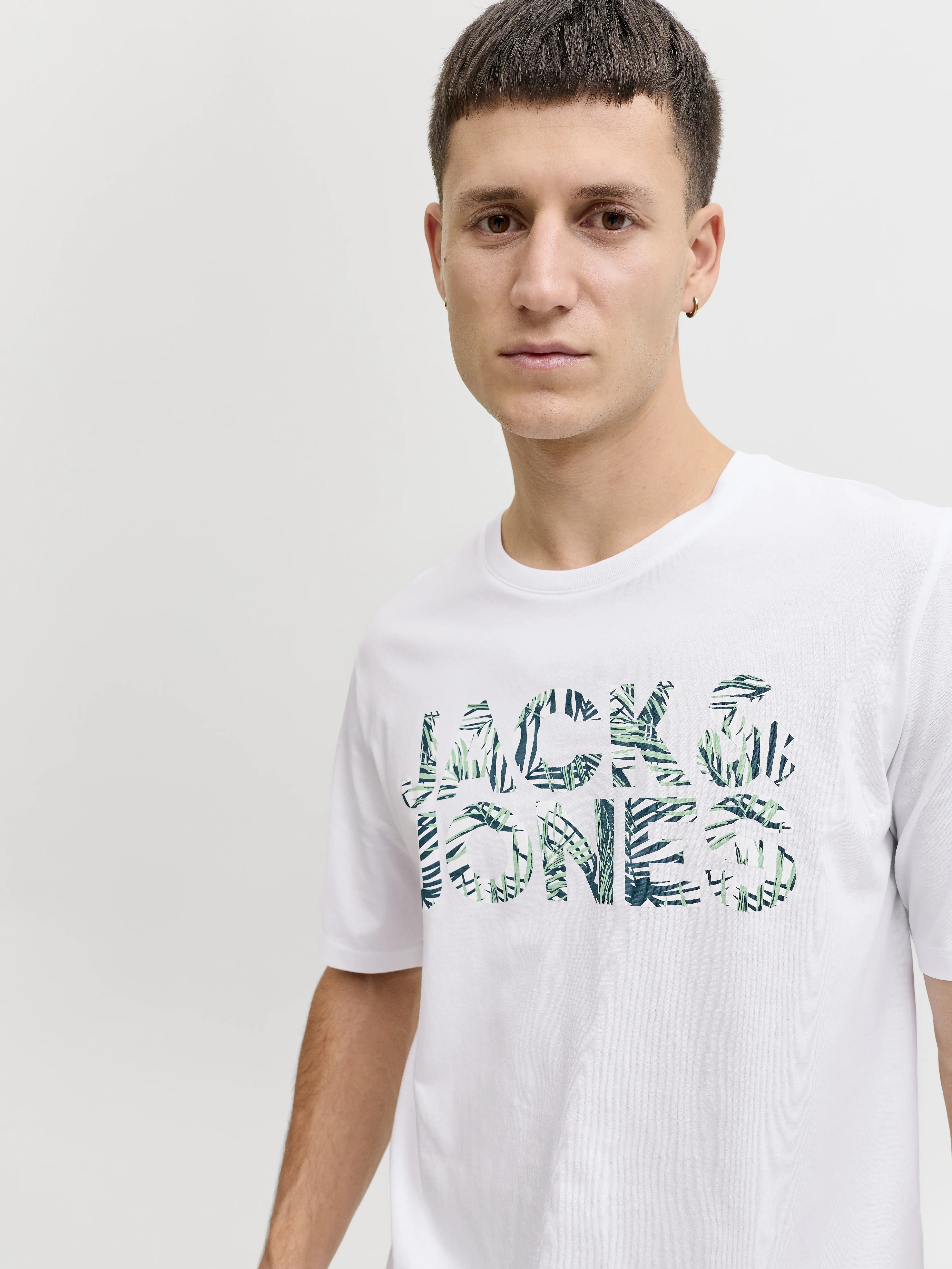 Jack & Jones - JEFF / White - Férfi póló