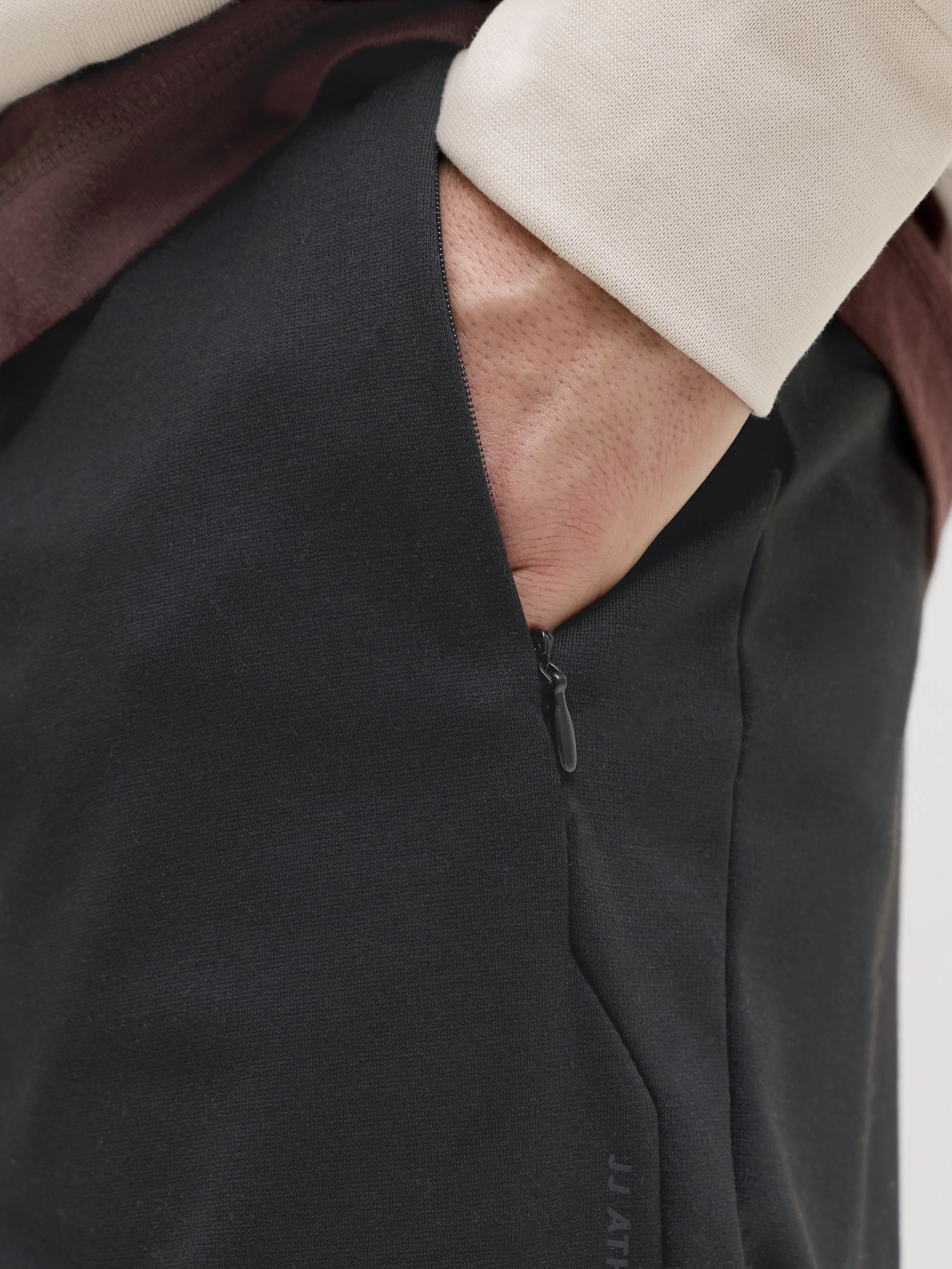 Jack & Jones - GORDON / Black - Férfi melegítő nadrág