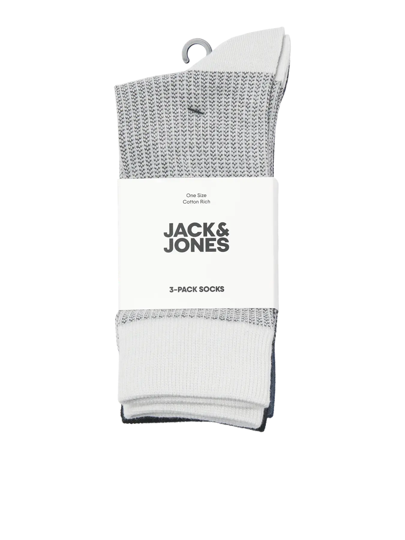 Jack & Jones - JACBRYAN / Black - Férfi zokni szett - 3 pár