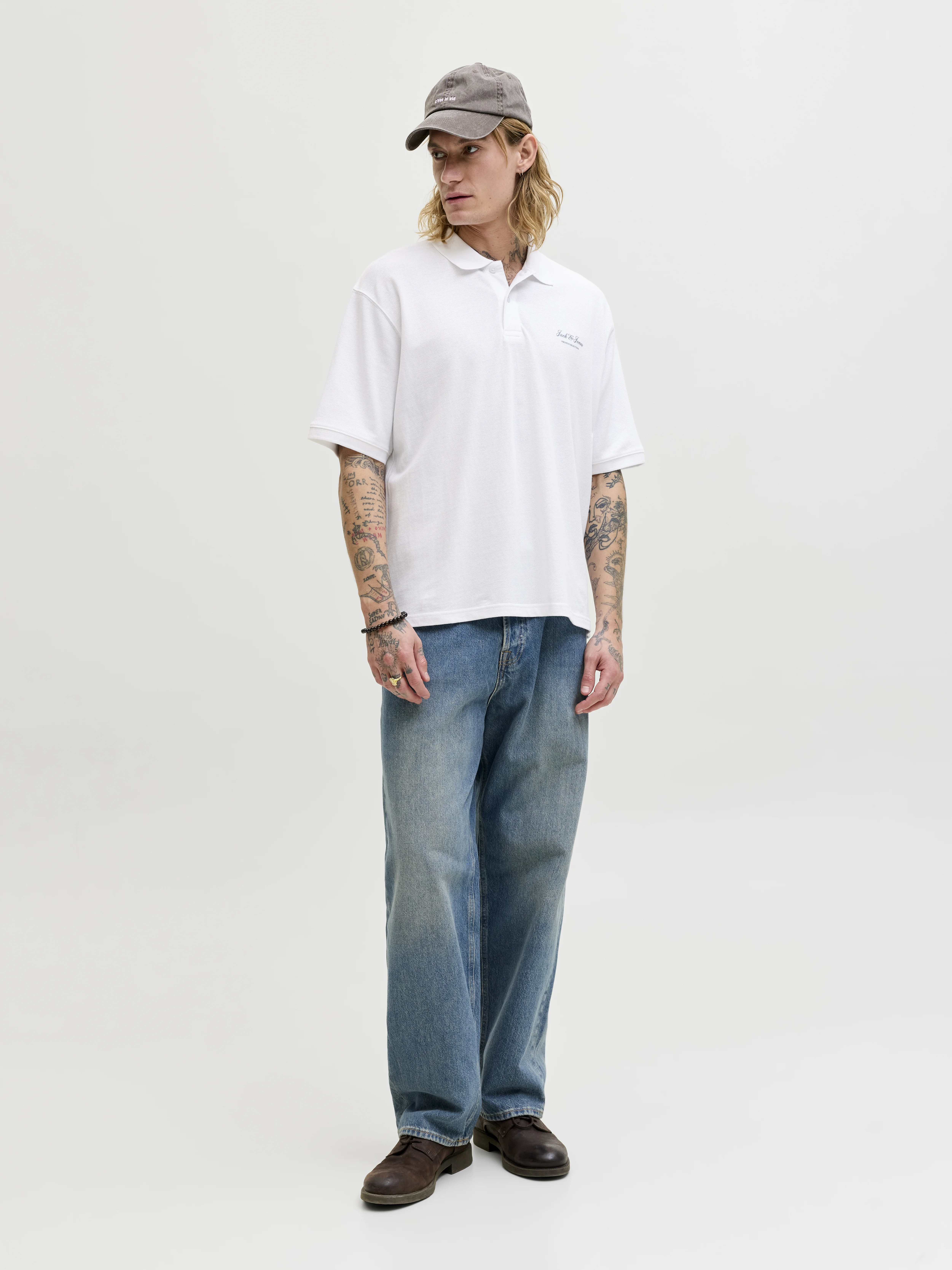 Jack & Jones - Galléros Férfi póló
